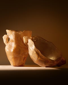 Vaso in resina Materia Colectiva V di Marcela Cure