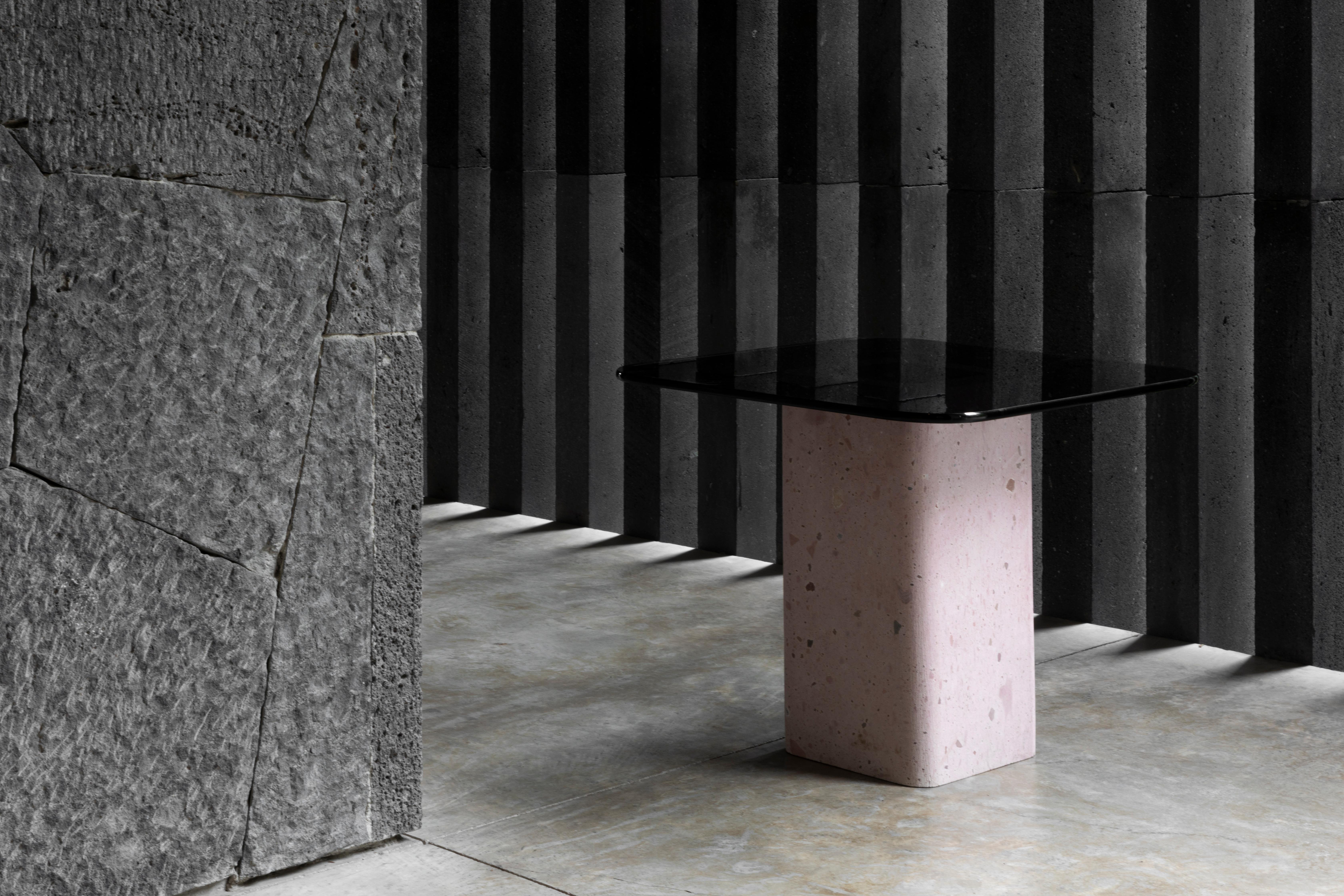 Post-Modern Materia Side Table by Brera Studio For Sale