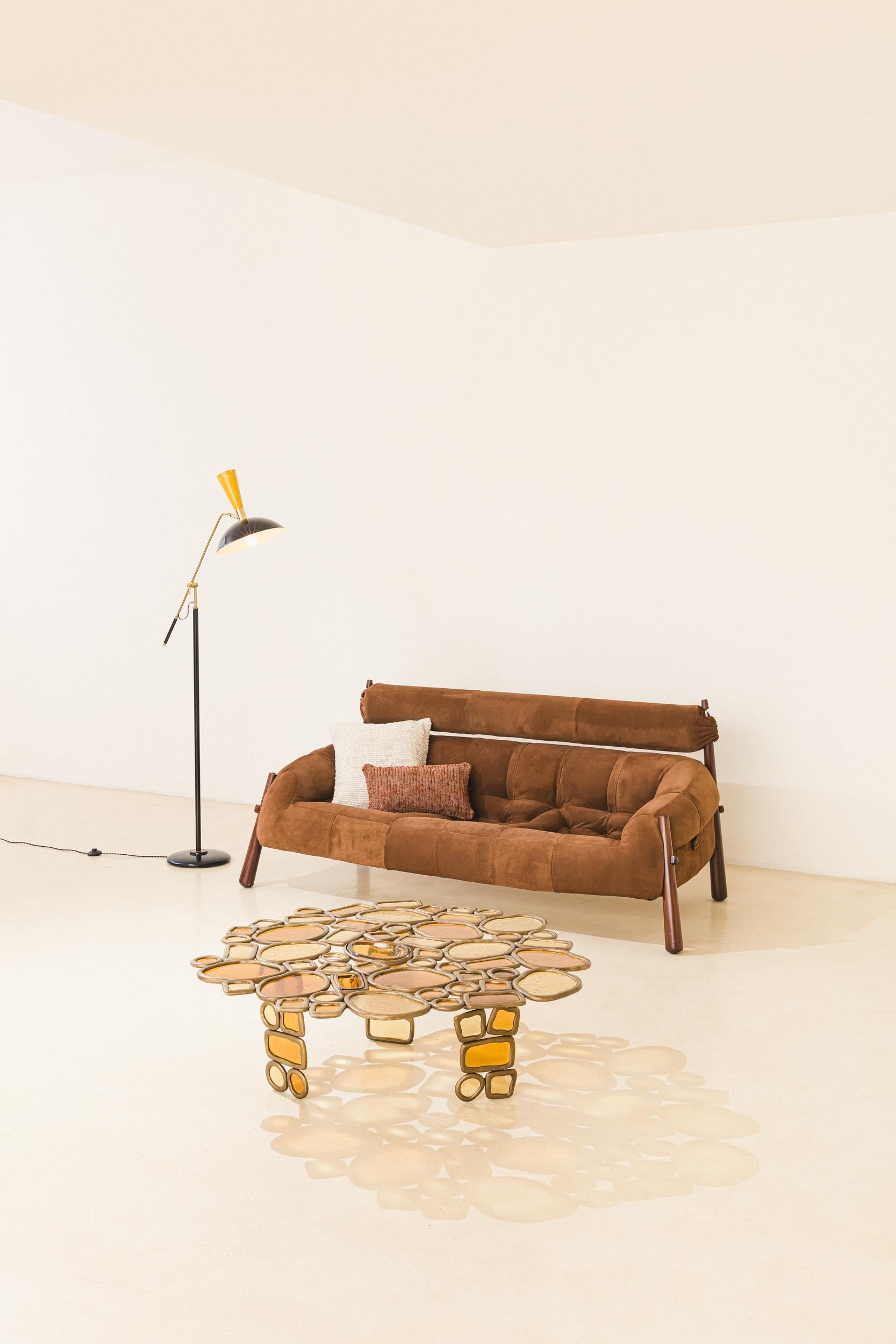Material Distortion coffee table by Lucas Recchia, Brazilian Contemporary, 2023 For Sale 8