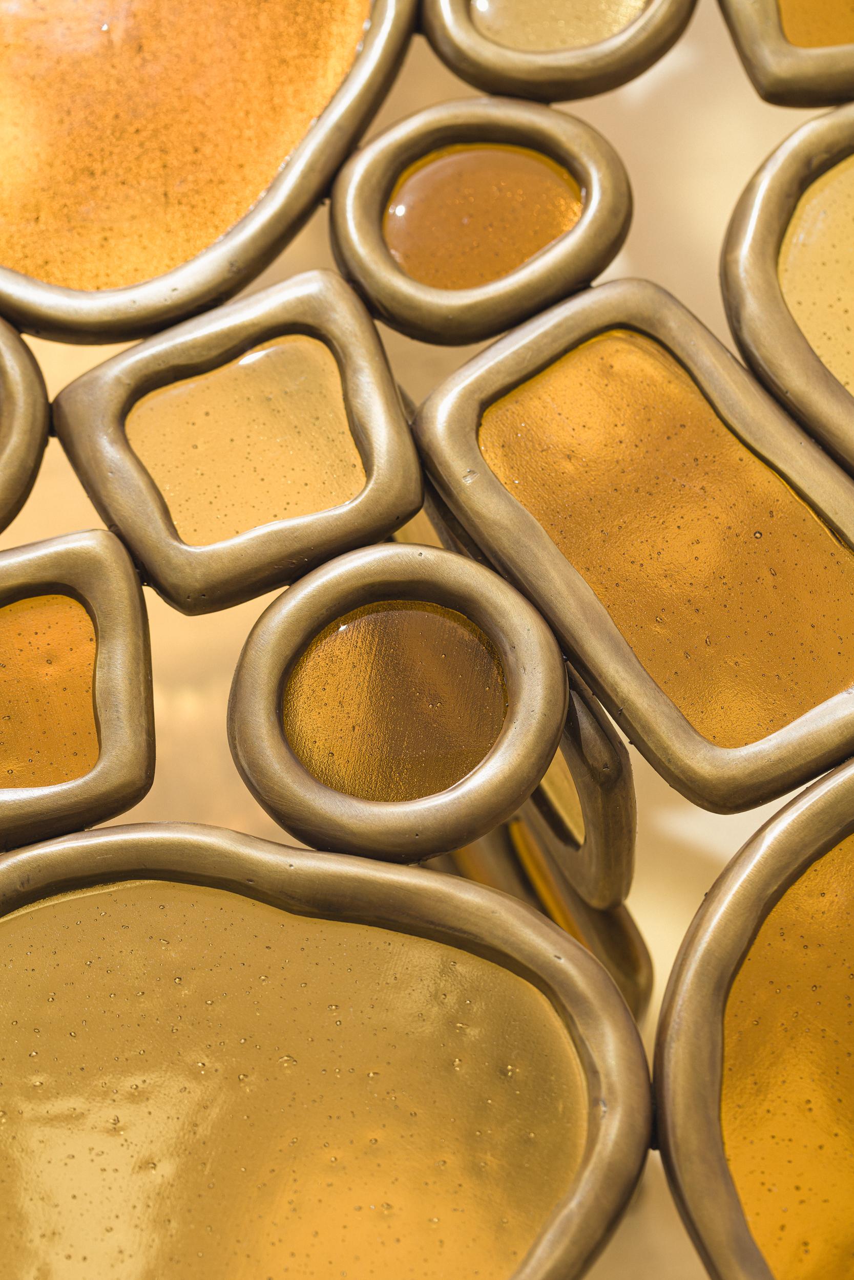 Material Distortion coffee table by Lucas Recchia, Brazilian Contemporary, 2023 For Sale 3