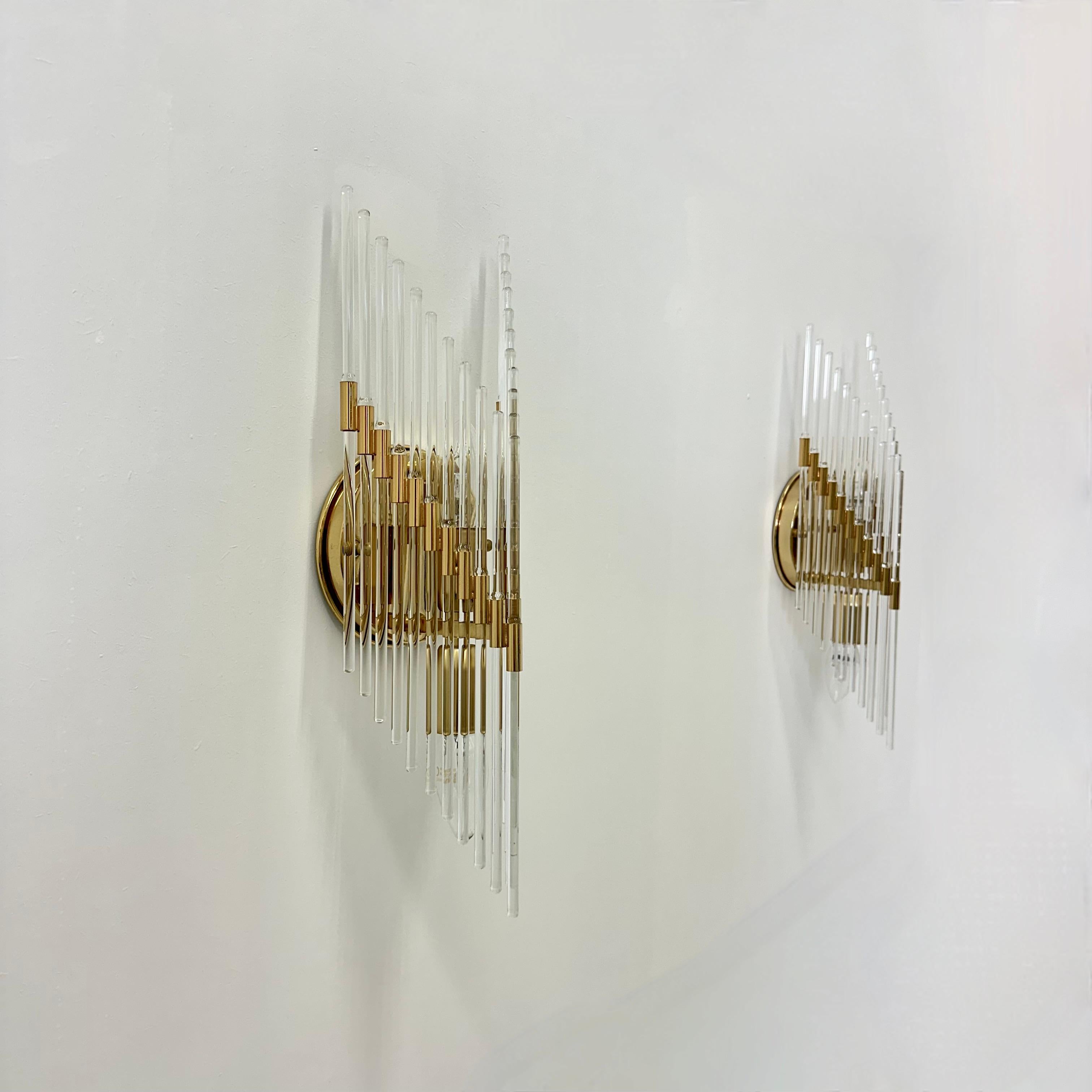 Mid-Century Modern Material: Glass , chrome Condition: Good. chrome has some corrosion For Sale
