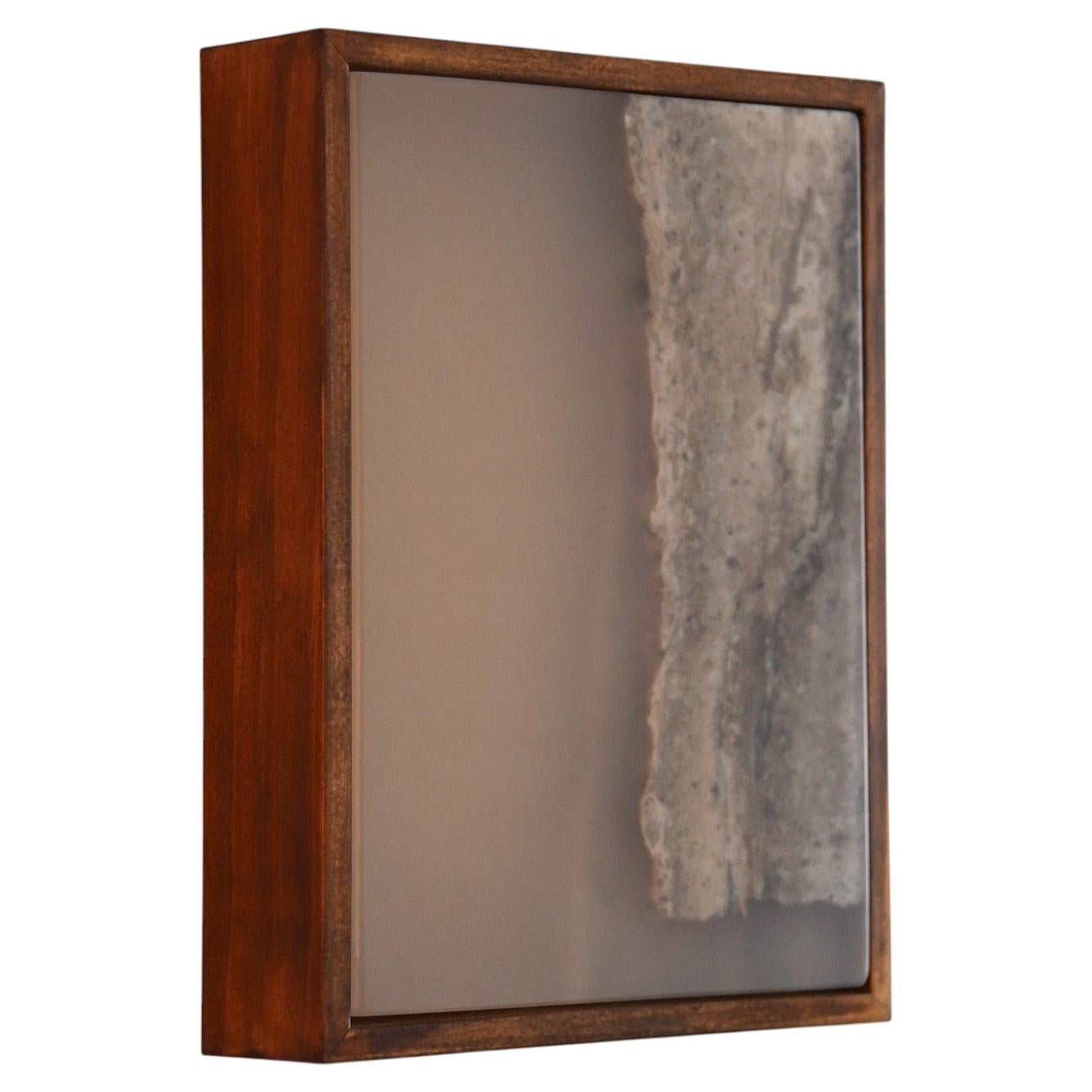 Material Notes Wall Decoration in Resin, Wood & Marble by Fict Studio