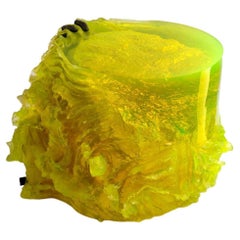 Materiality Vol.2 Side Table / Stool by Eduard Locota, Resin Acrylic Sculpture