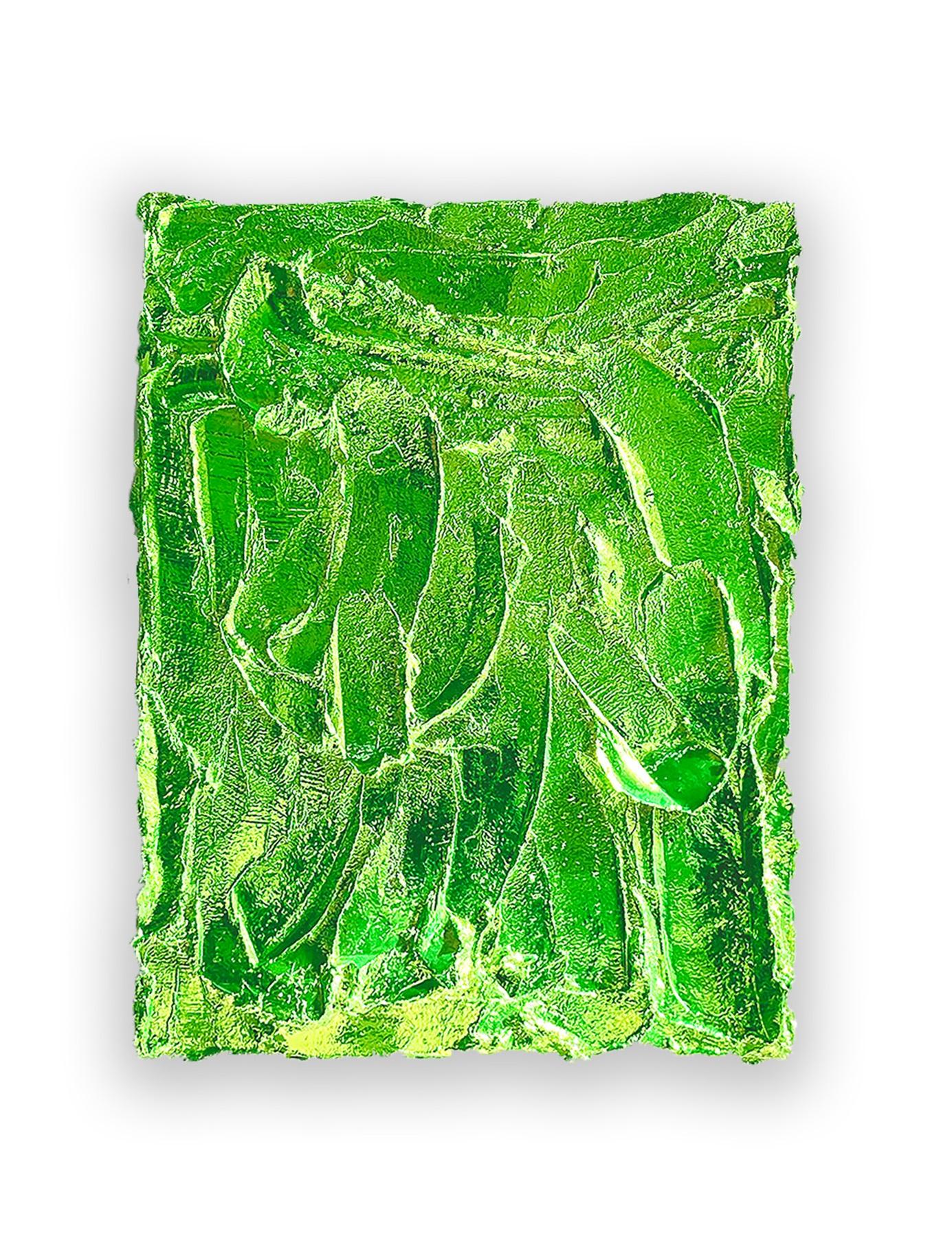 Green Bubblegum Artwork by Contemporary Artist Von Motz