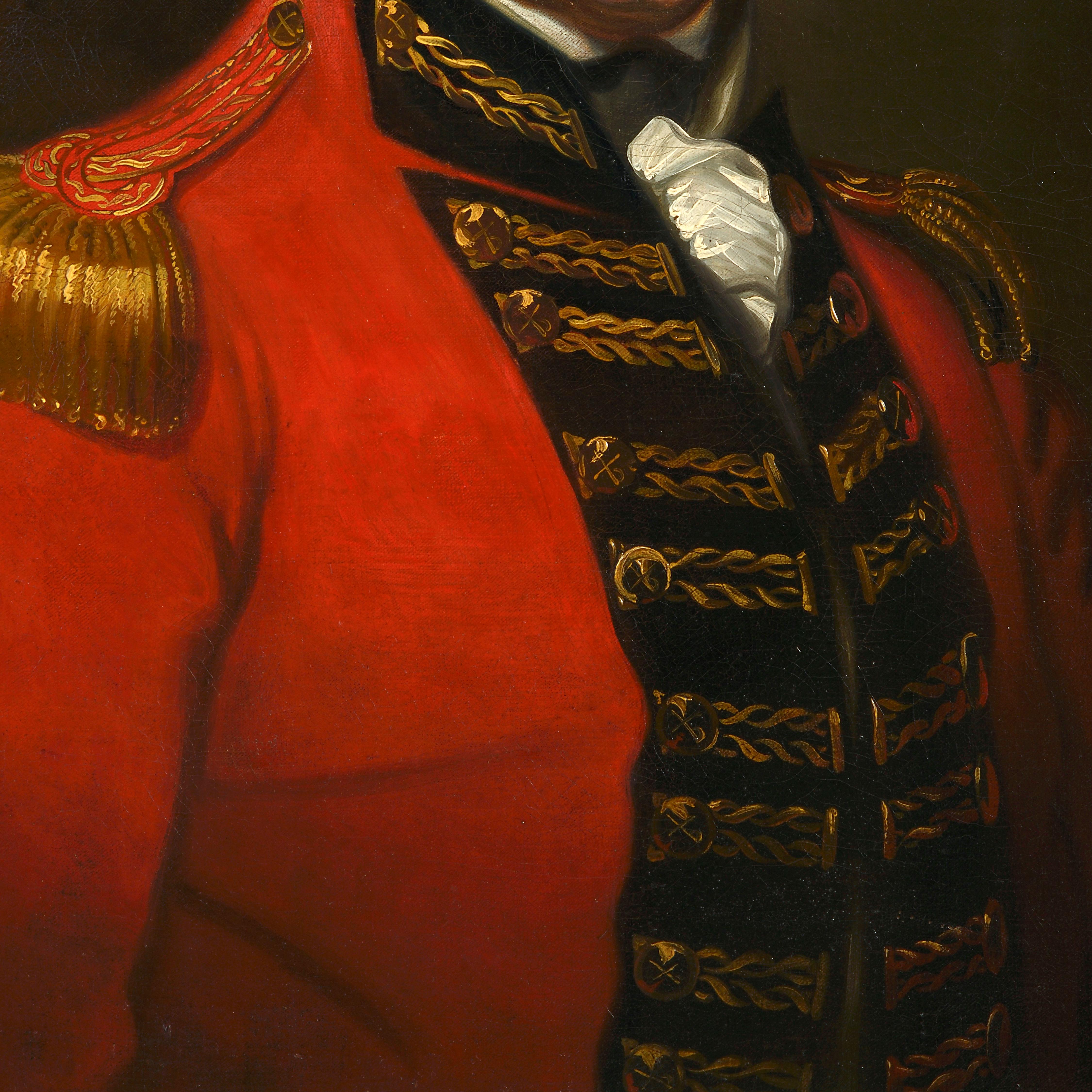 Mather Brown (1761-1831) Porträt des Generalmajors John Robinson (1757-1819) im Angebot 1