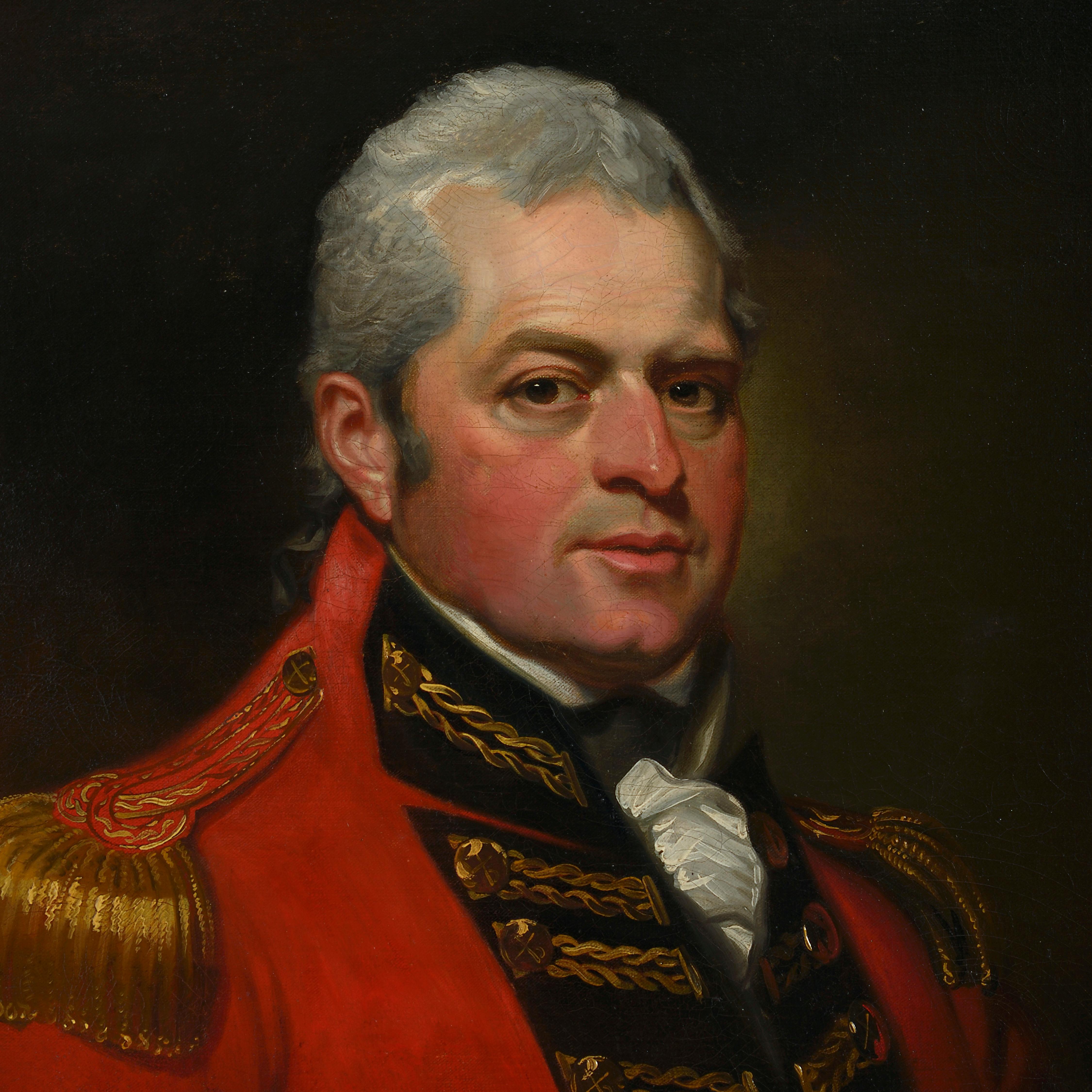 Mather Brown (1761-1831) Porträt des Generalmajors John Robinson (1757-1819) im Angebot 2