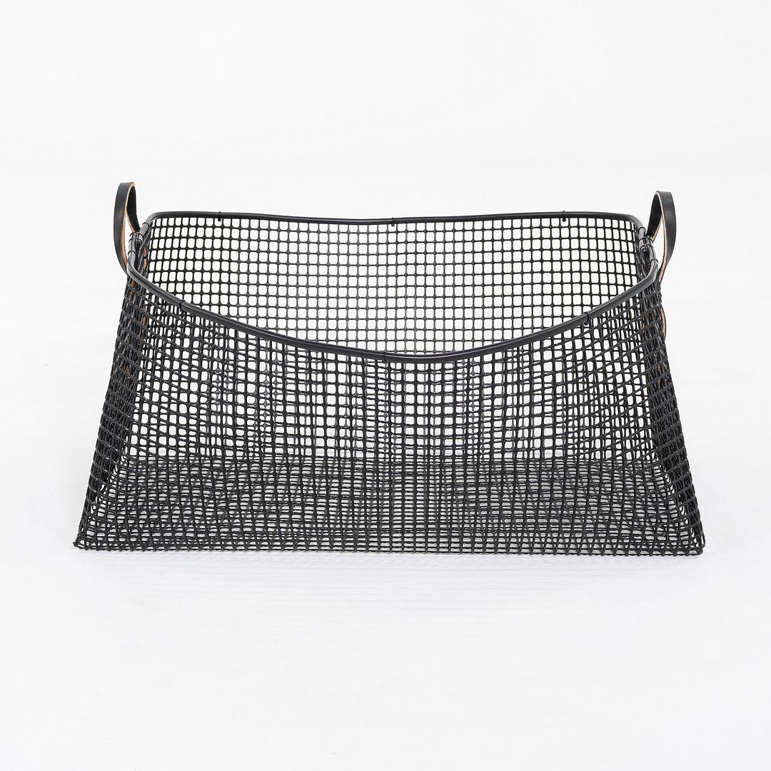 Matheson Large Laundry Basket with Black Handles by Zach Matheson for 14x30 USM For Sale 2