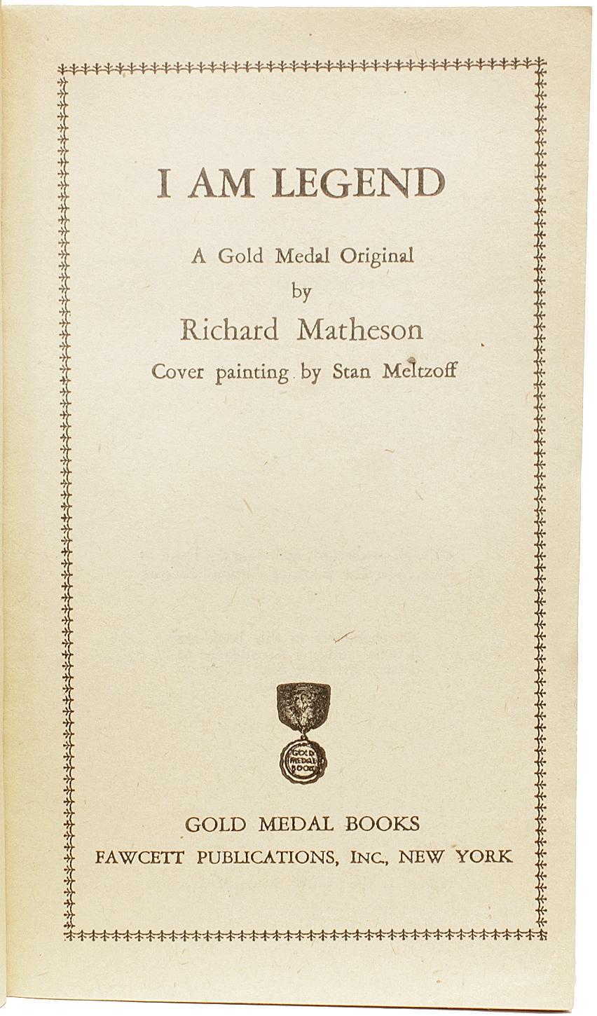 Britannique MATHESON, Richard. I+I. (Livre Gold Medal 417) - 1954 - PREMIERE IMPRESSION en vente