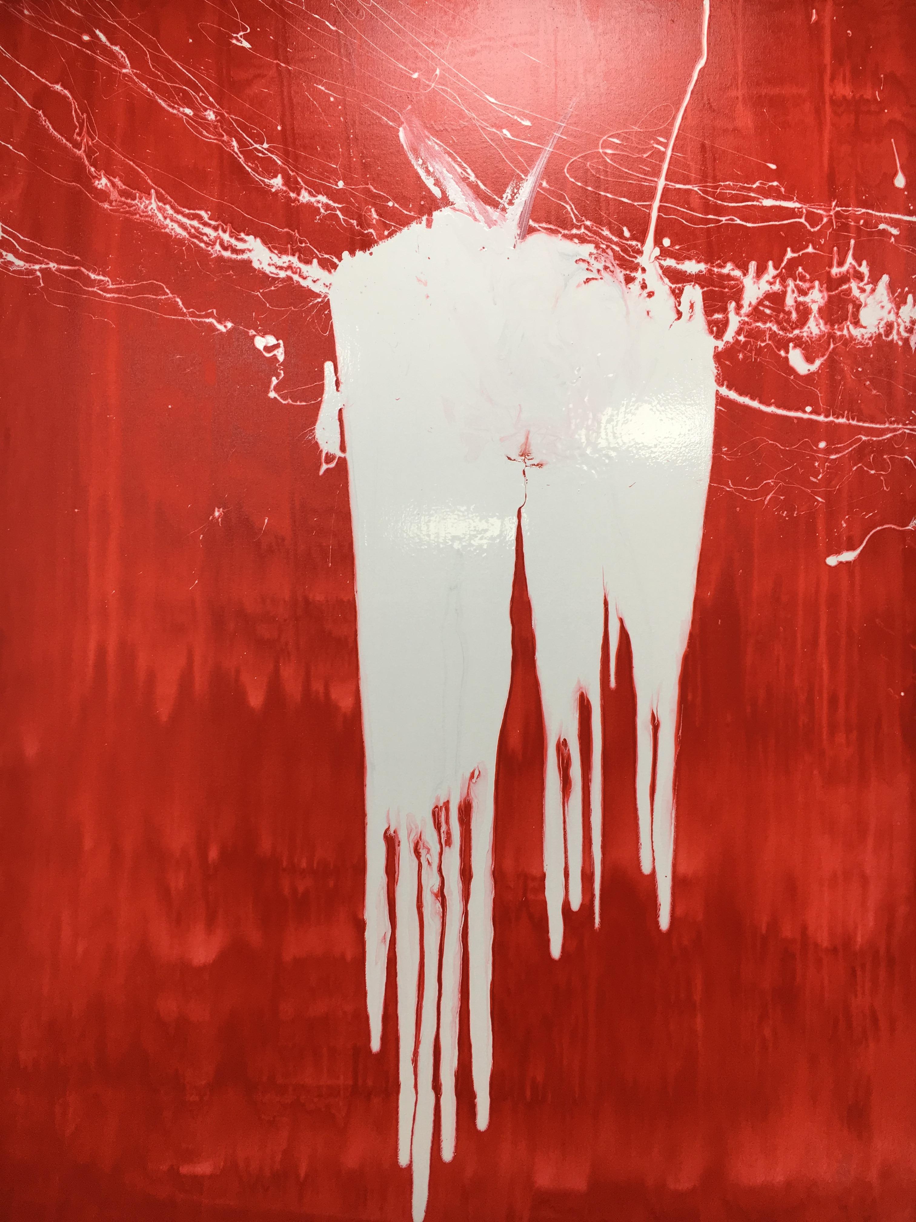 Abstract Painting di Matheus Goulart - PERIOD, 2016, Óleo sobre tela
