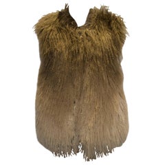 Mathew Williamson Mongolian Lamb Fur Gilet