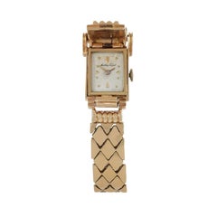 Mathey Tissot Cocktail Watch 14K Rose Gold Hidden Dial
