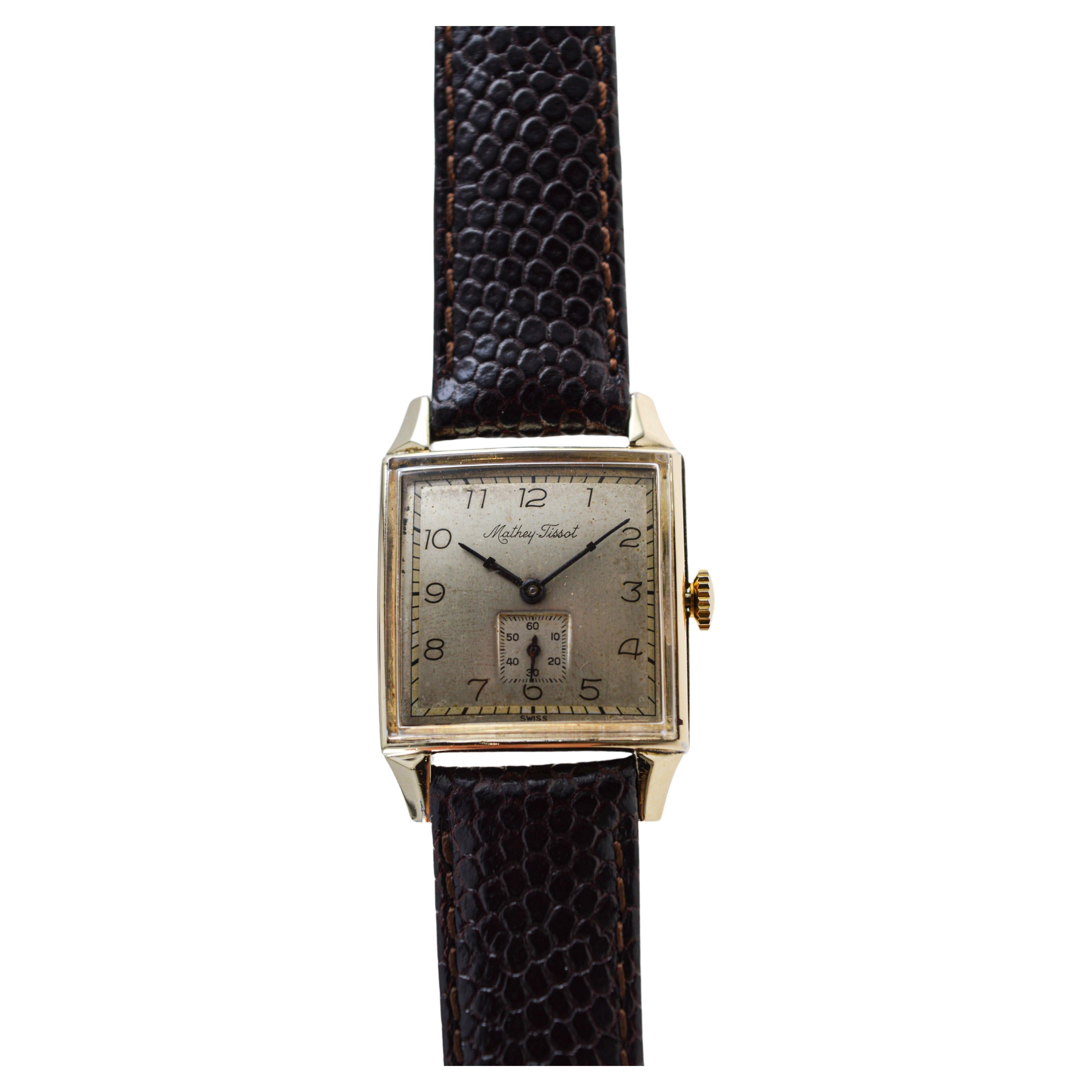 rectangular tissot watch