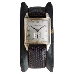 Used Mathey Tissot Gold Filled Watch in New Condition, Circa 1940's