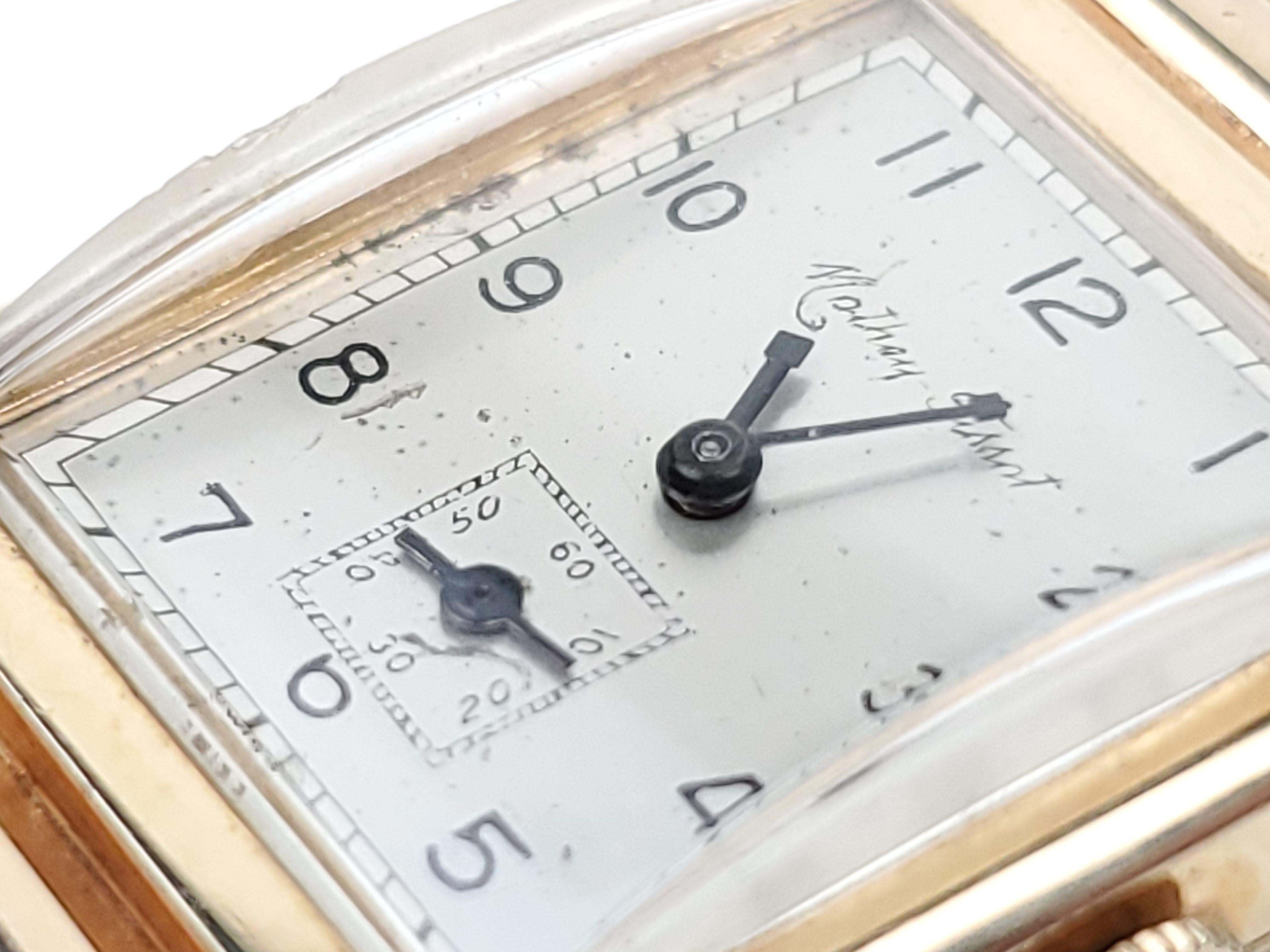 Women's or Men's Mathey Tissot Mechanical Wristwatch For Sale