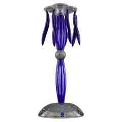 Mathias for Baccarat, Ltd. Edition "Orpheus" Torchère Candle Holder, France 1996