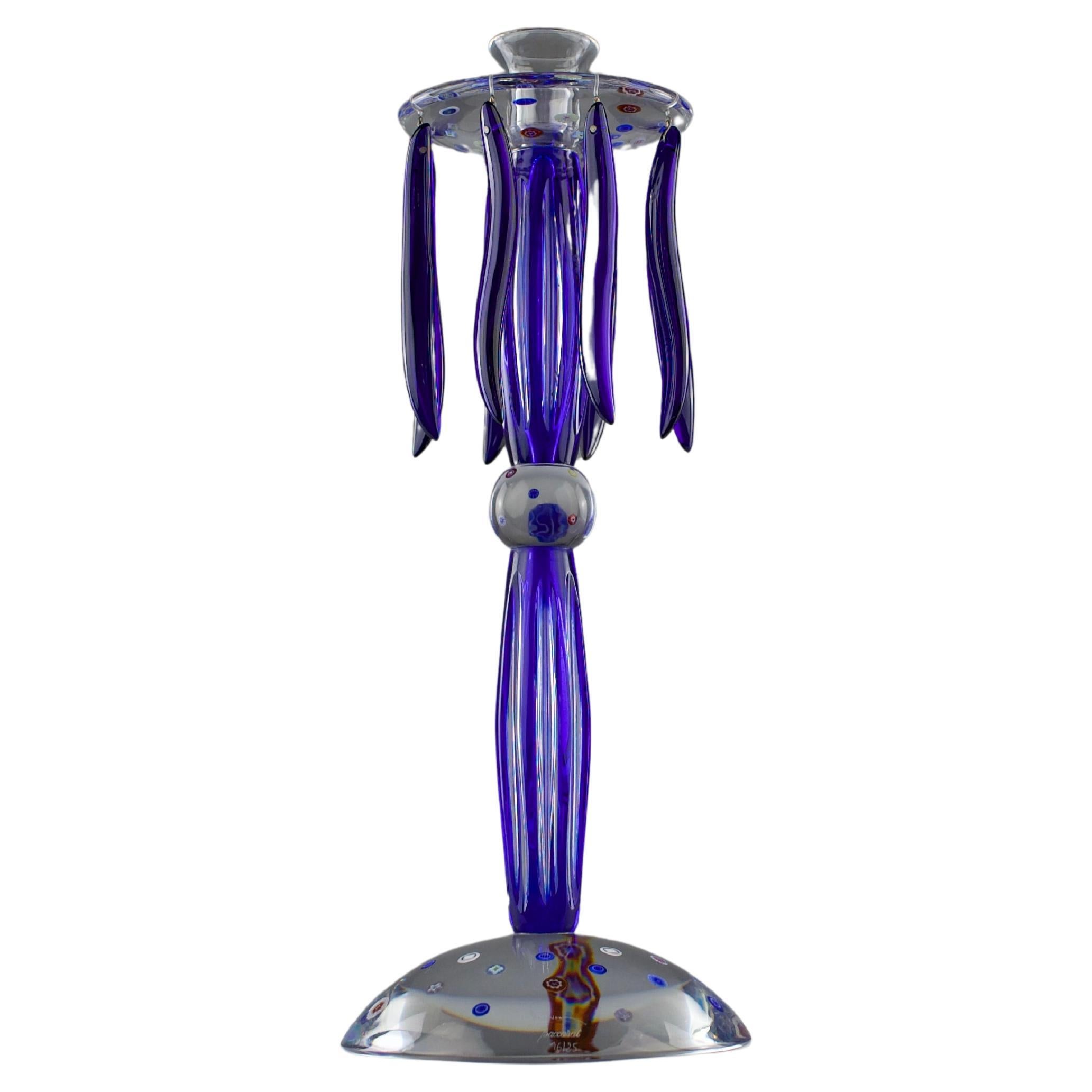 Mathias für Baccarat, Ltd. Edition "Orpheus" Torchère Kerzenständer, Frankreich 1996