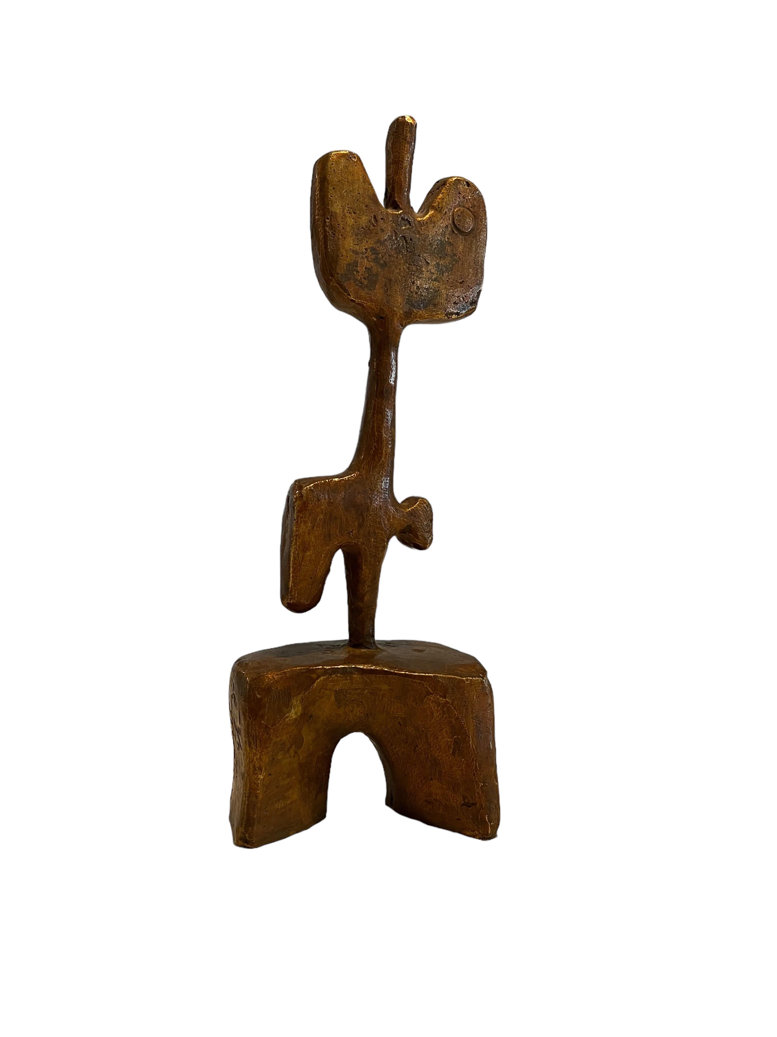 Arte messicana Astratta Brutalista Biomorfa Scultura in bronzo Mathias Goeritz in vendita 10