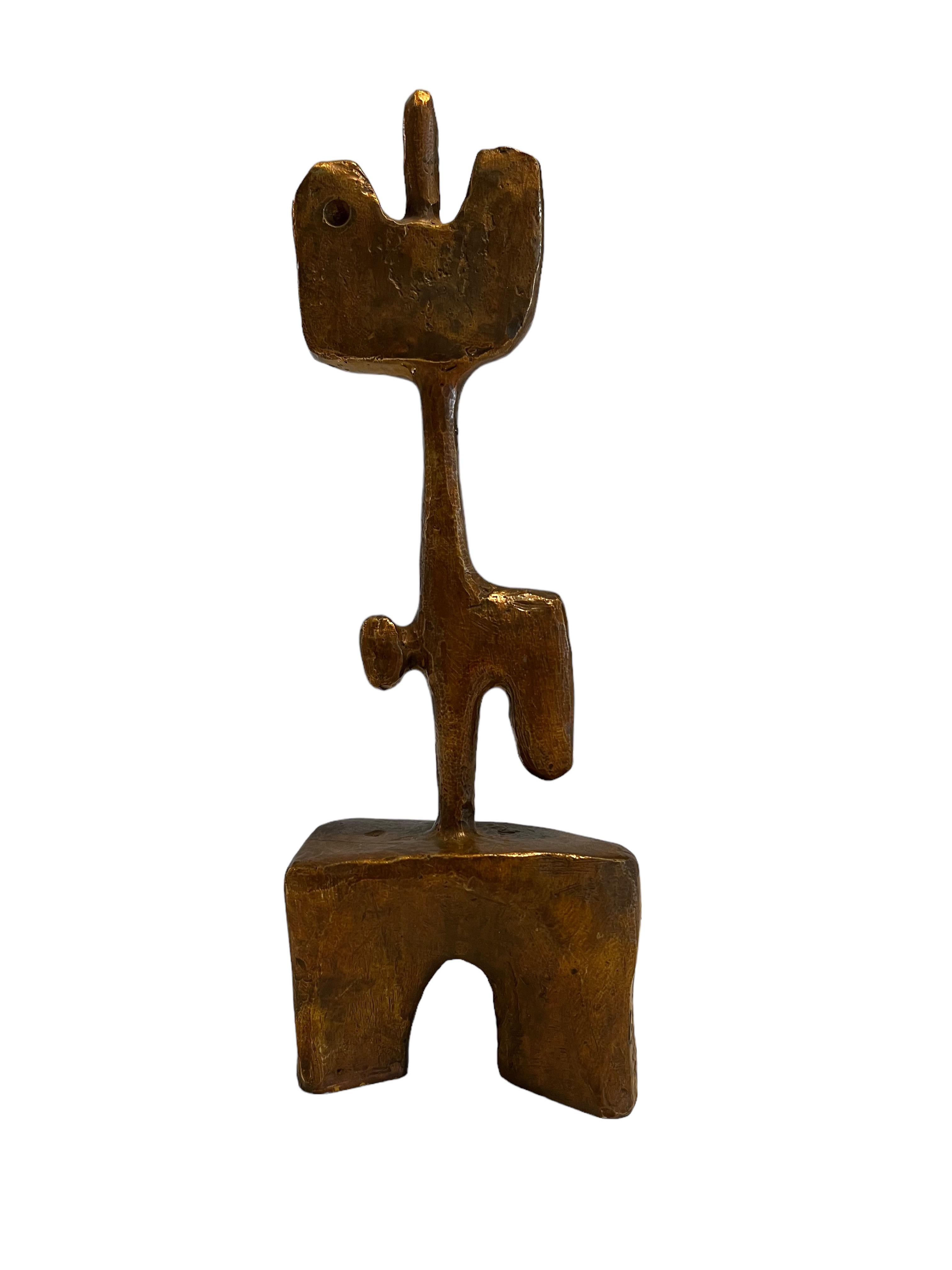 Arte messicana Astratta Brutalista Biomorfa Scultura in bronzo Mathias Goeritz in vendita 12