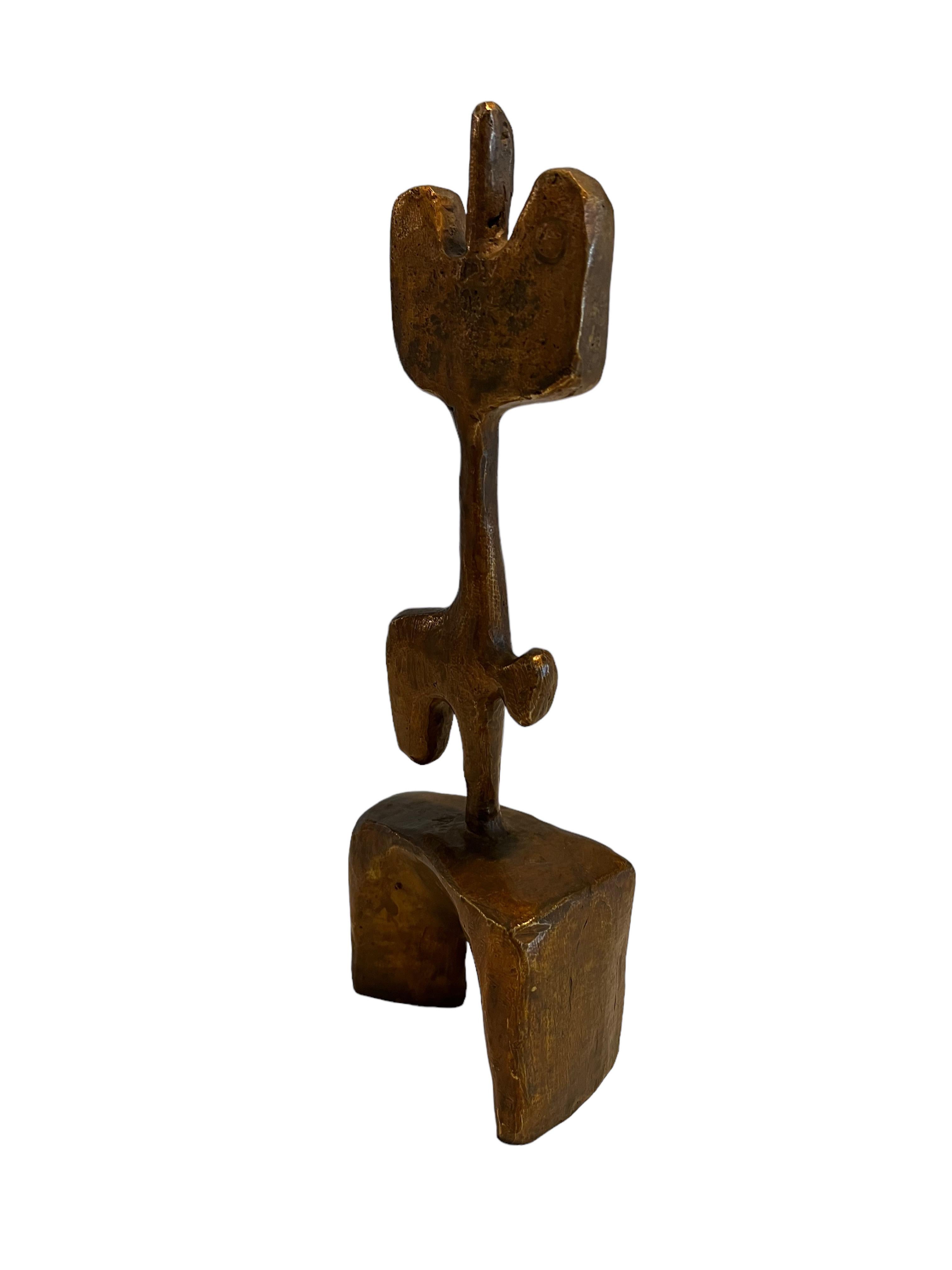 Arte messicana Astratta Brutalista Biomorfa Scultura in bronzo Mathias Goeritz in vendita 16