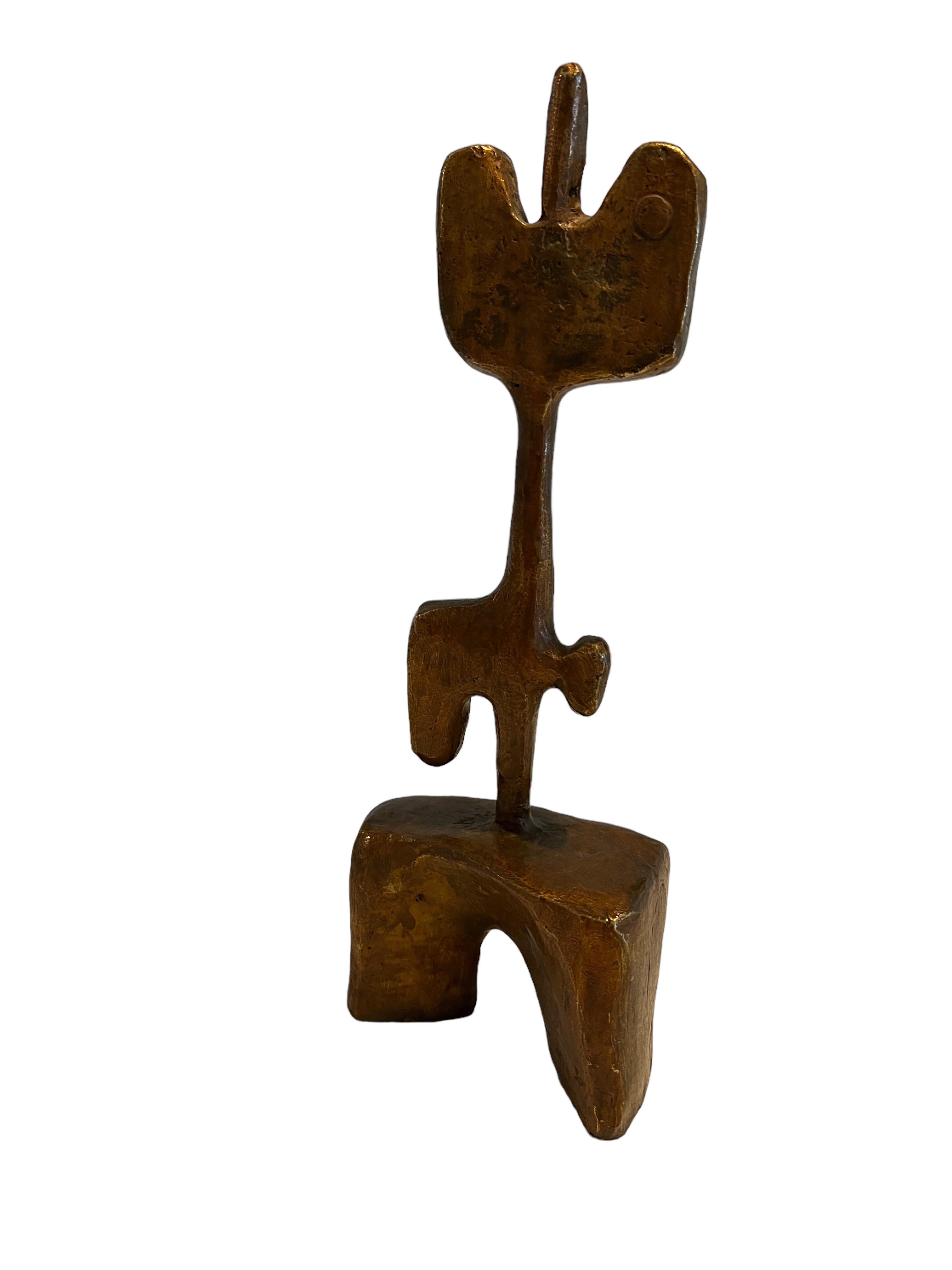 Arte messicana Astratta Brutalista Biomorfa Scultura in bronzo Mathias Goeritz in vendita 17
