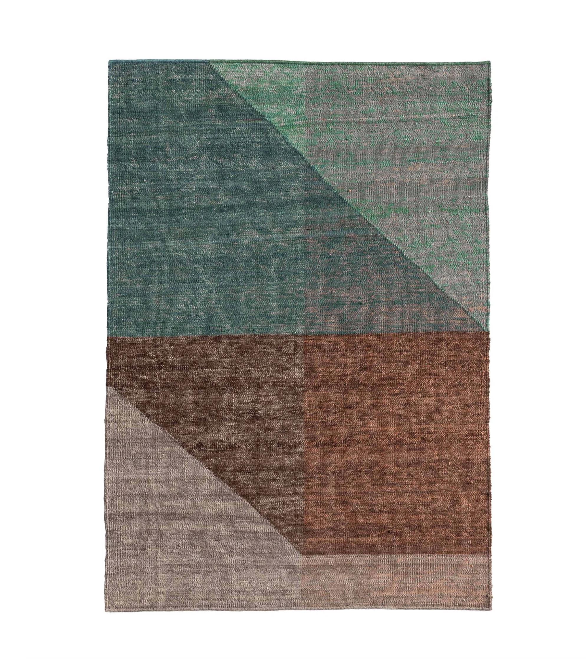 Mathias Hahn 'Capas 2' Kilim Rug for Nanimarquina. Current production, Spain.

By using layers, Mathias Han manages to create a variety of tonalities, textures and shades. This is a light and informal rug, hand-woven using the ancestral Kilim