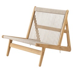 Mathias Rasmussen MR01 Initial Lounge Chair Oak for Gubi