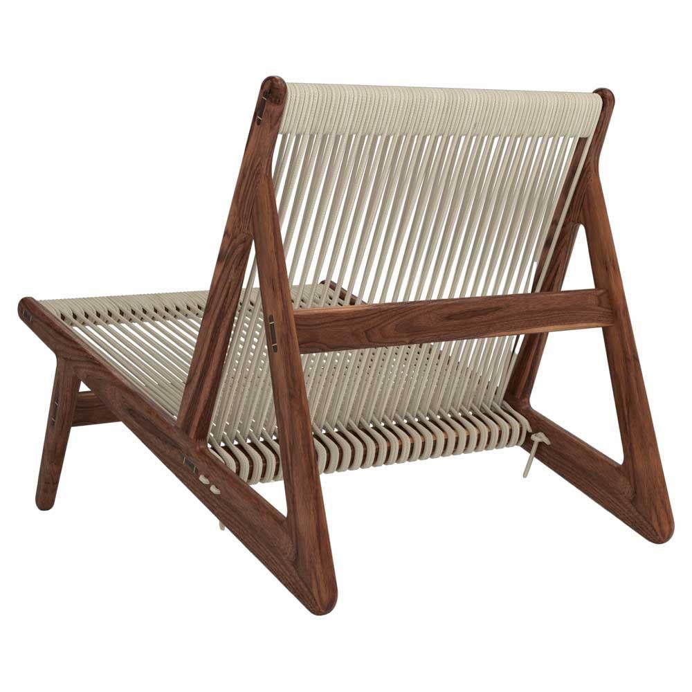 Mathias Rasmussen MR01 Initial Lounge Chair Nussbaum für Gubi (Geölt) im Angebot