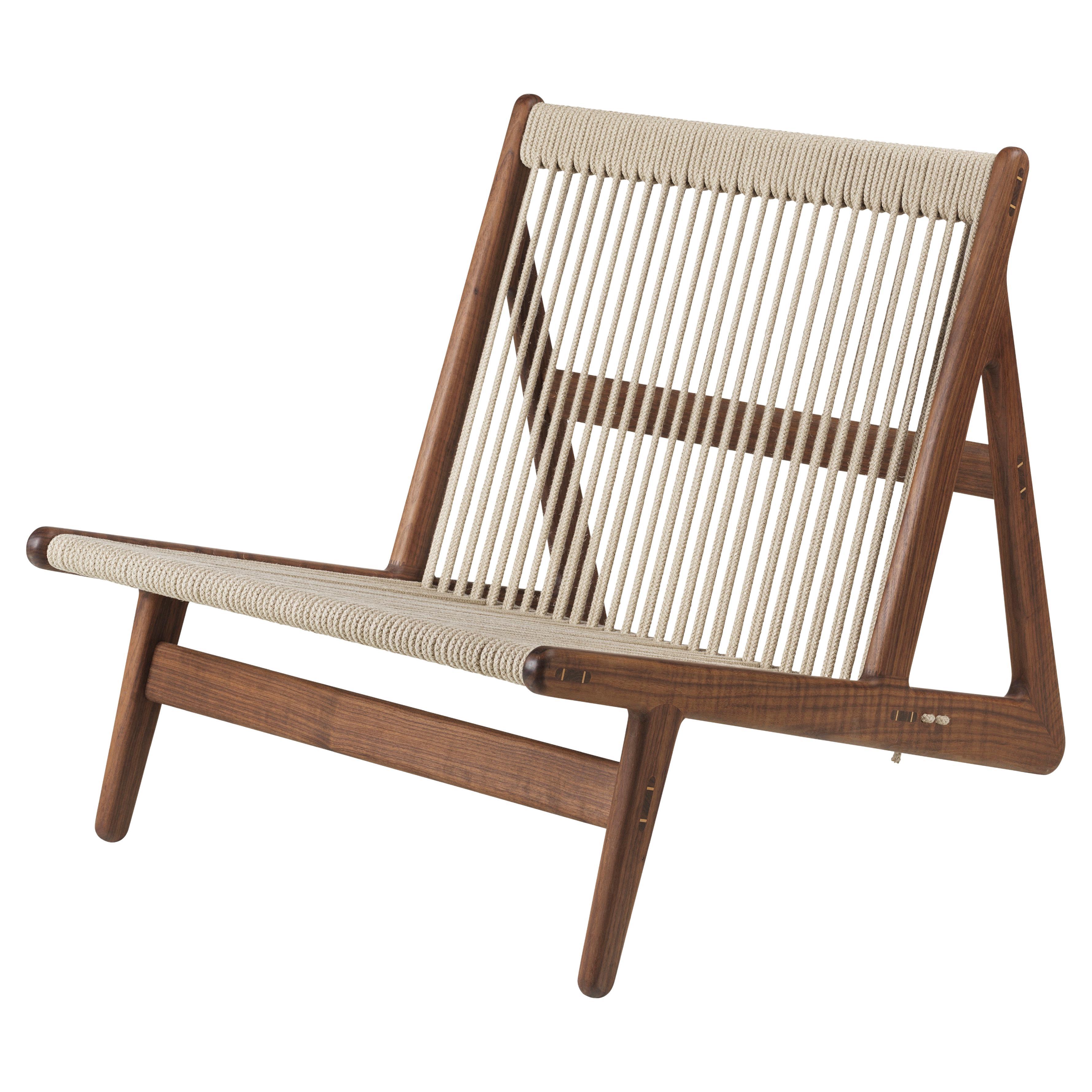 Mathias Rasmussen MR01 Silla de salón Initial Nogal para Gubi