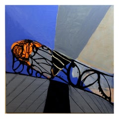 Pintura abstracta -  Zikade de Wunderlich