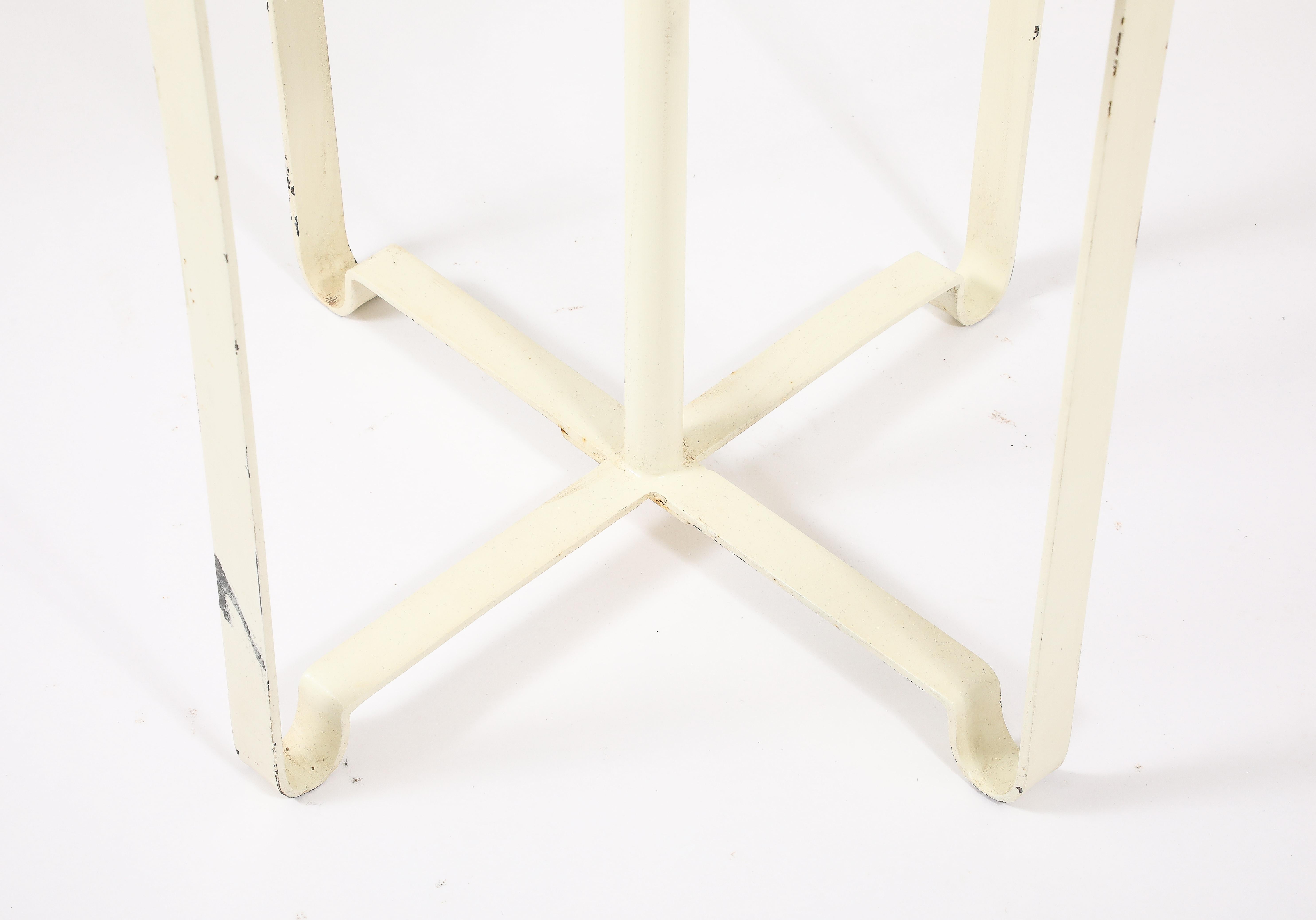 Mathieu Mategot (Att) Center Pedestal Table, France 1950's en vente 5
