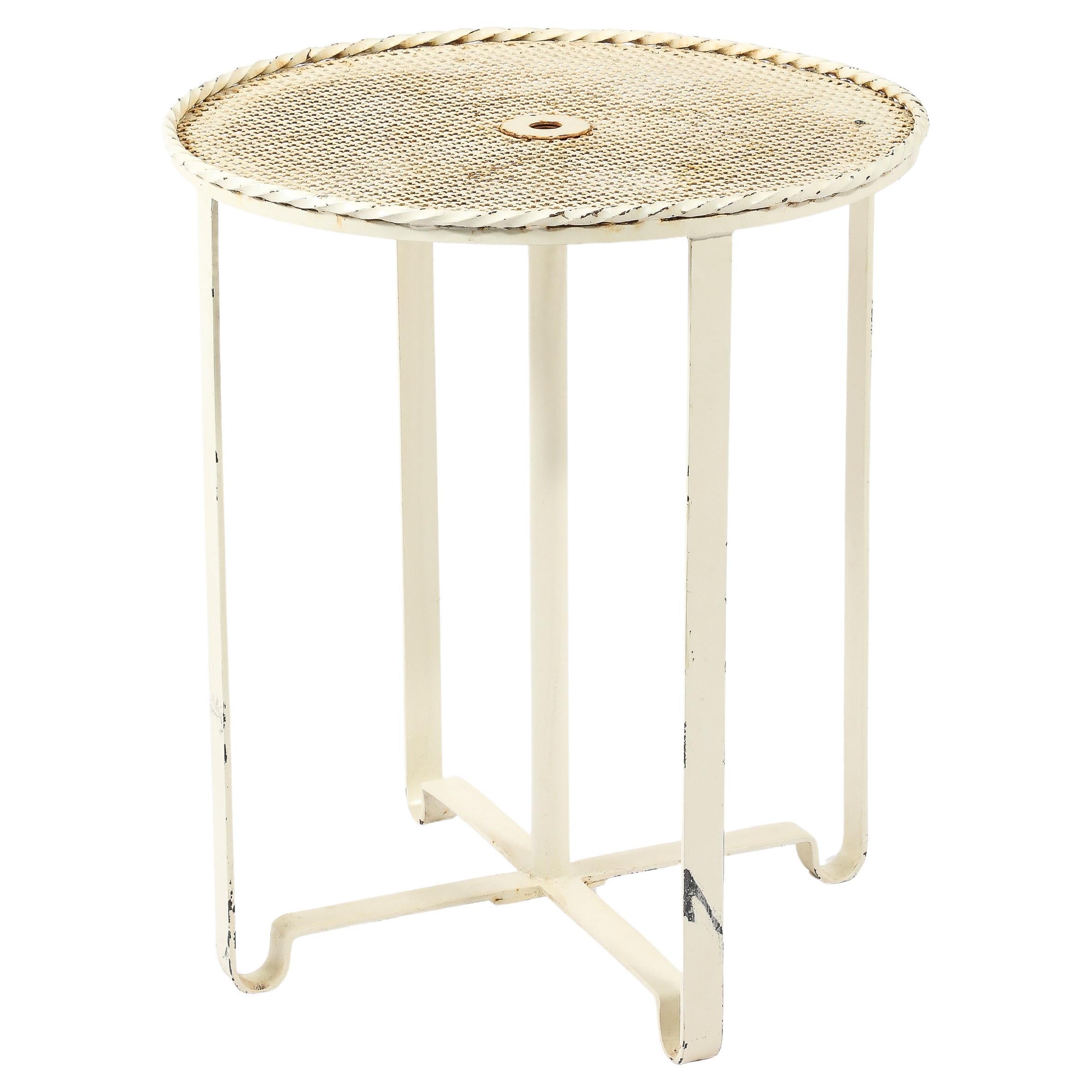 Mathieu Mategot (Att) Center Pedestal Table, France 1950's en vente