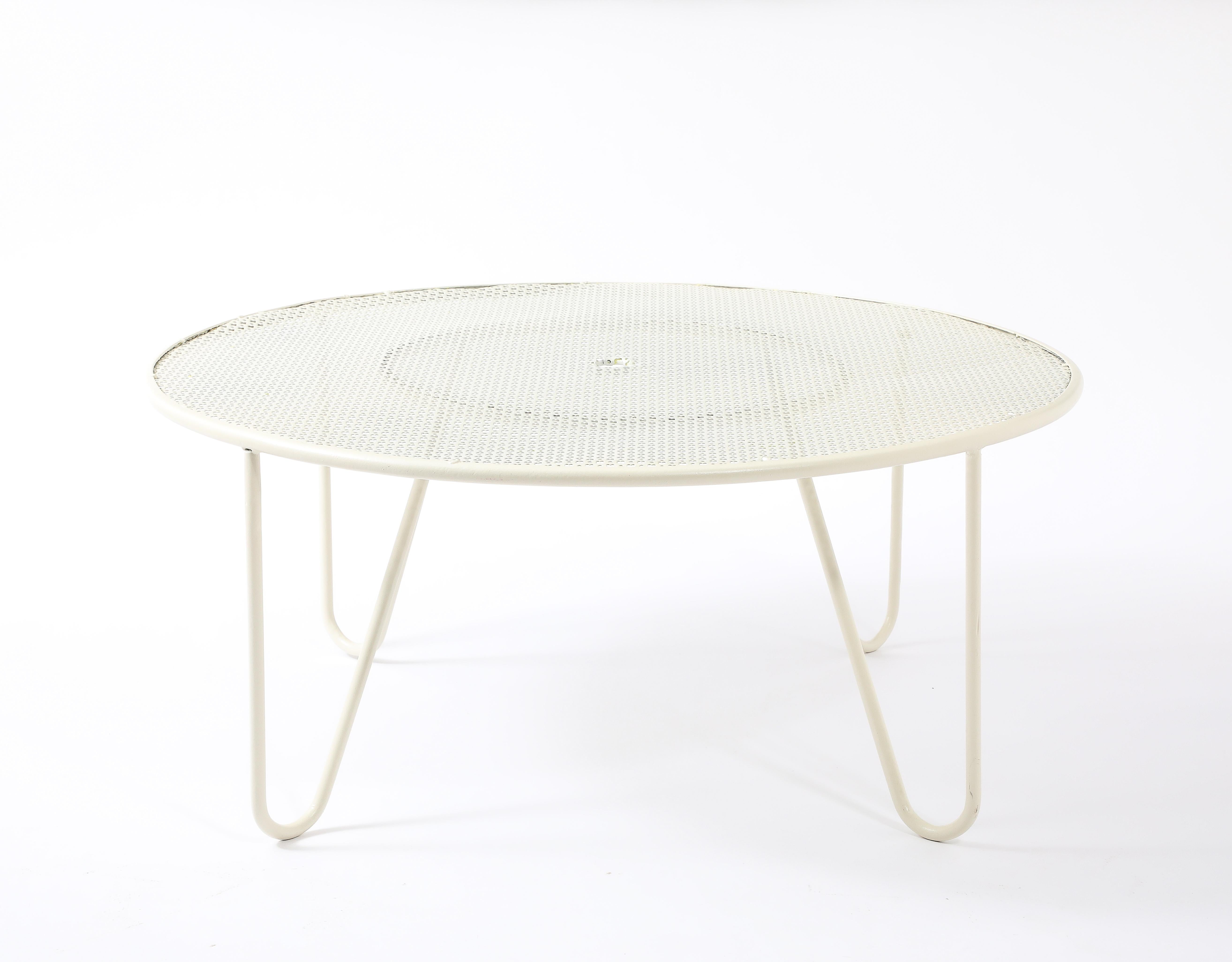 Mid-Century Modern Mathieu Mategot “Bellevue” Coffee Table, France 1950's For Sale