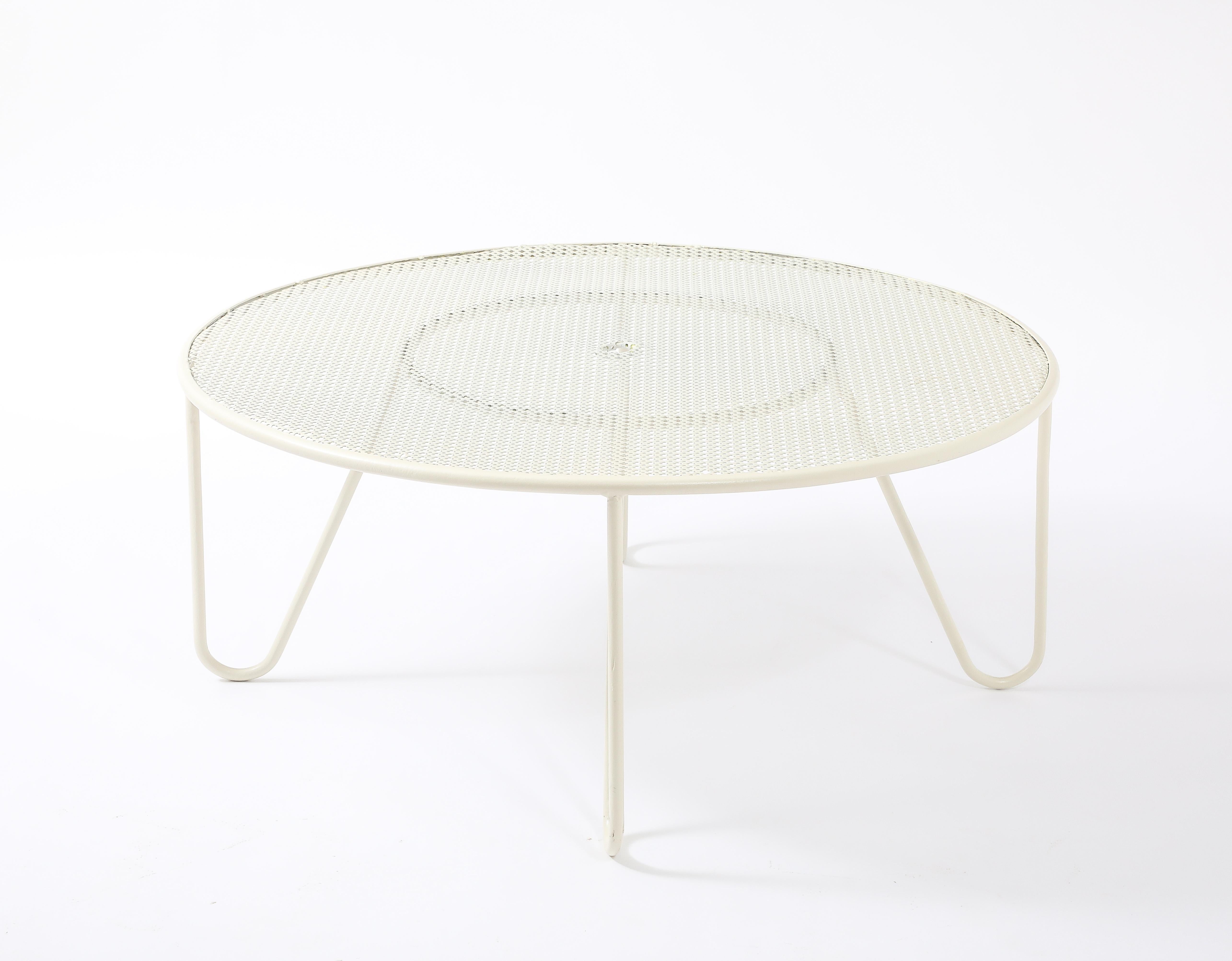 20th Century Mathieu Mategot “Bellevue” Coffee Table, France 1950's For Sale