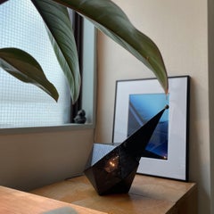 Mathieu Matégot Black Baghdad Lamp by Atelier Matégot, 1960s
