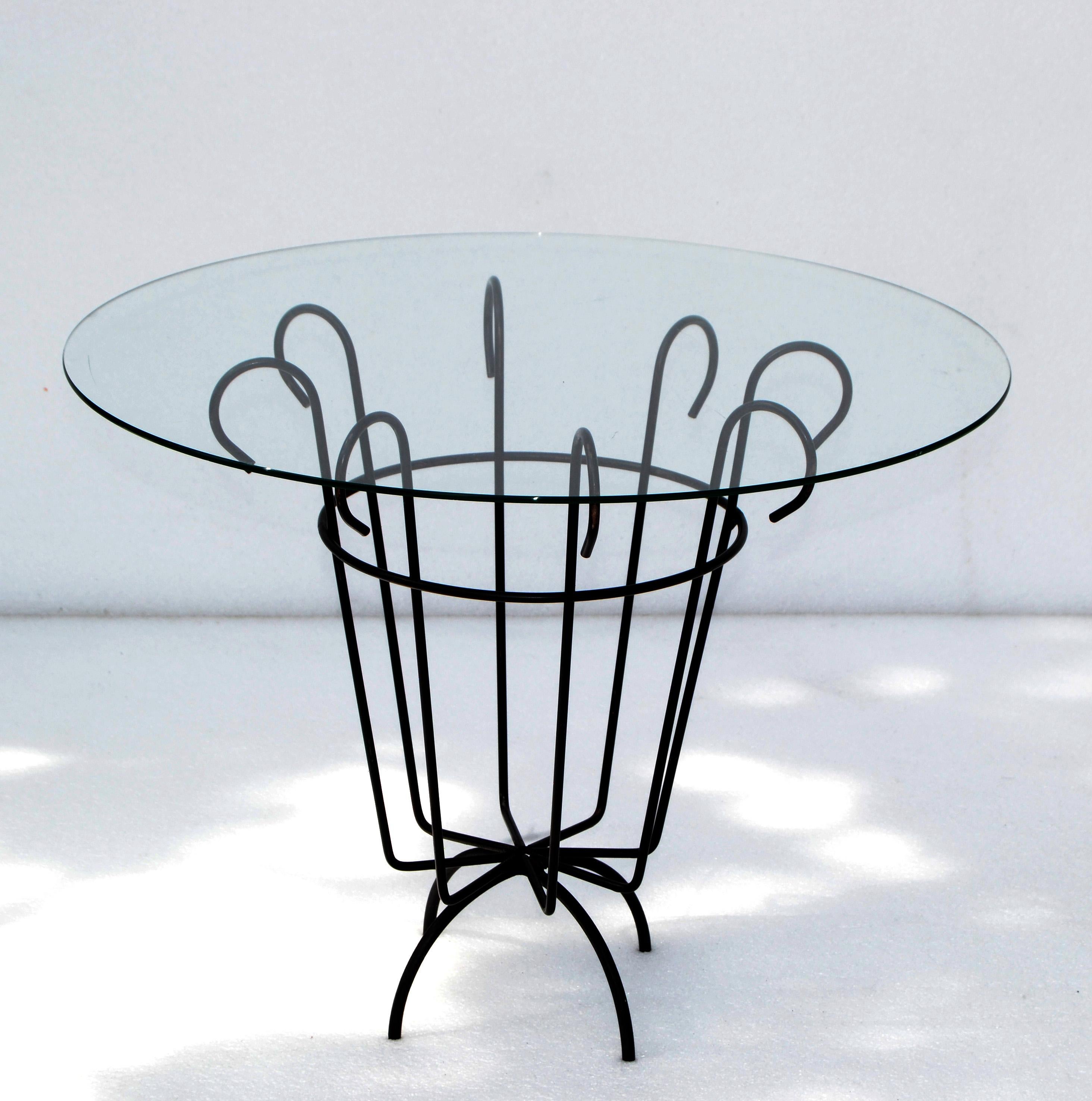 Mathieu Matégot Cap D’ail Dining Room Table French Mid-Century Modern 12