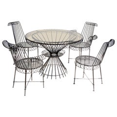 Mathieu Matégot Cap D’ail Dining Room Table French Mid-Century Modern
