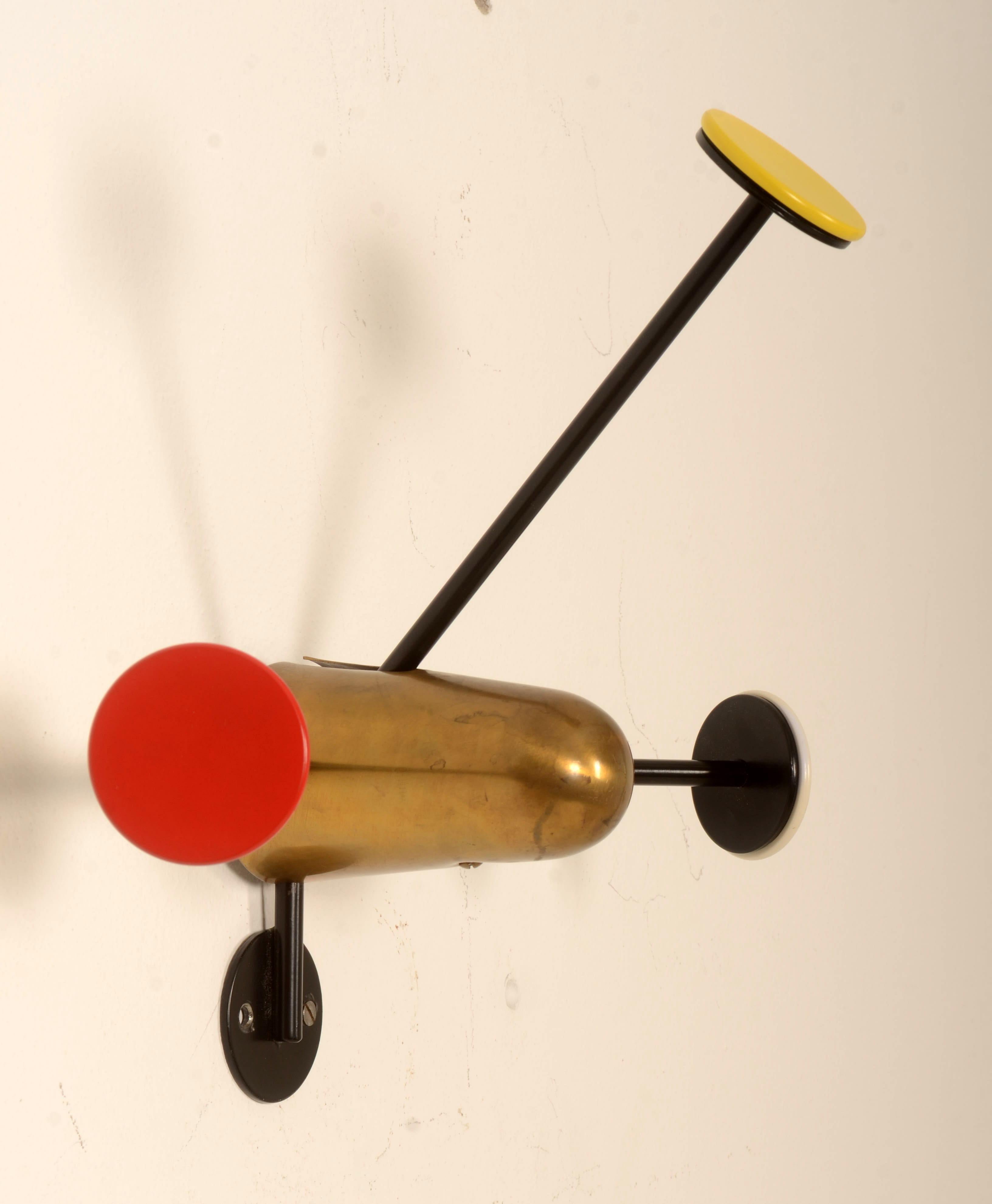 Mid-Century Modern Mathieu Matégot Coat-Rack, Hook