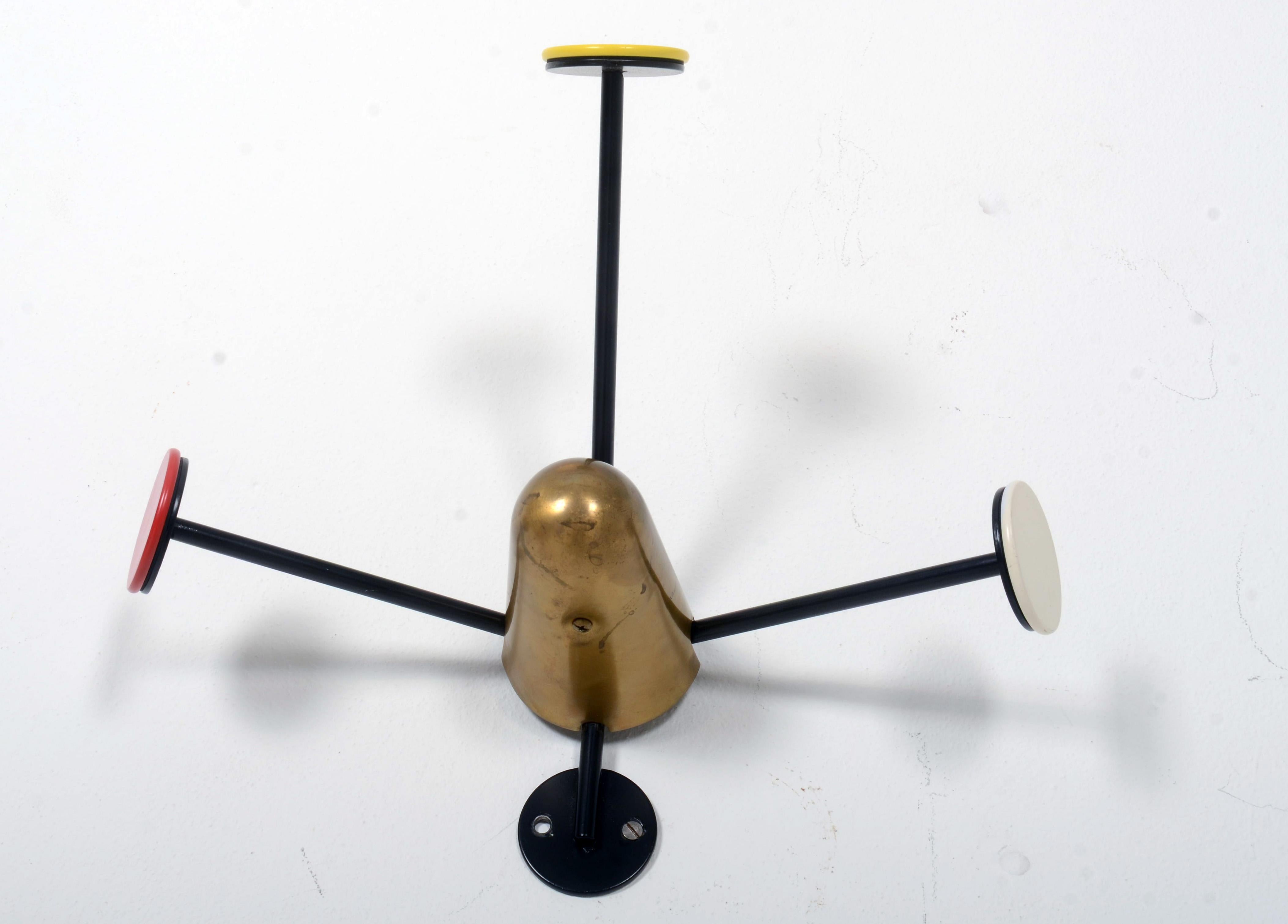 Mid-20th Century Mathieu Matégot Coat-Rack, Hook