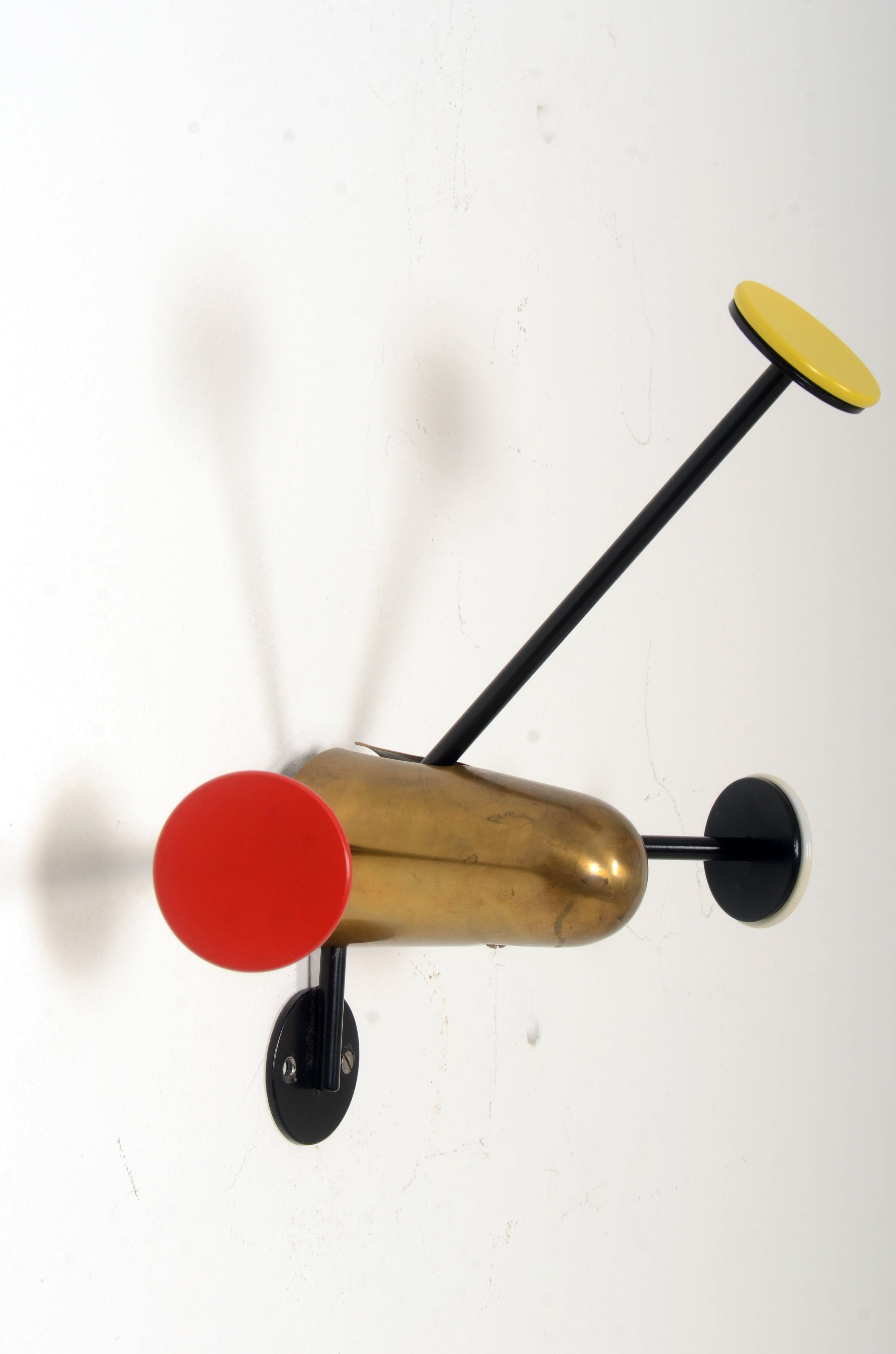 Brass Mathieu Matégot Coat-Rack, Hook