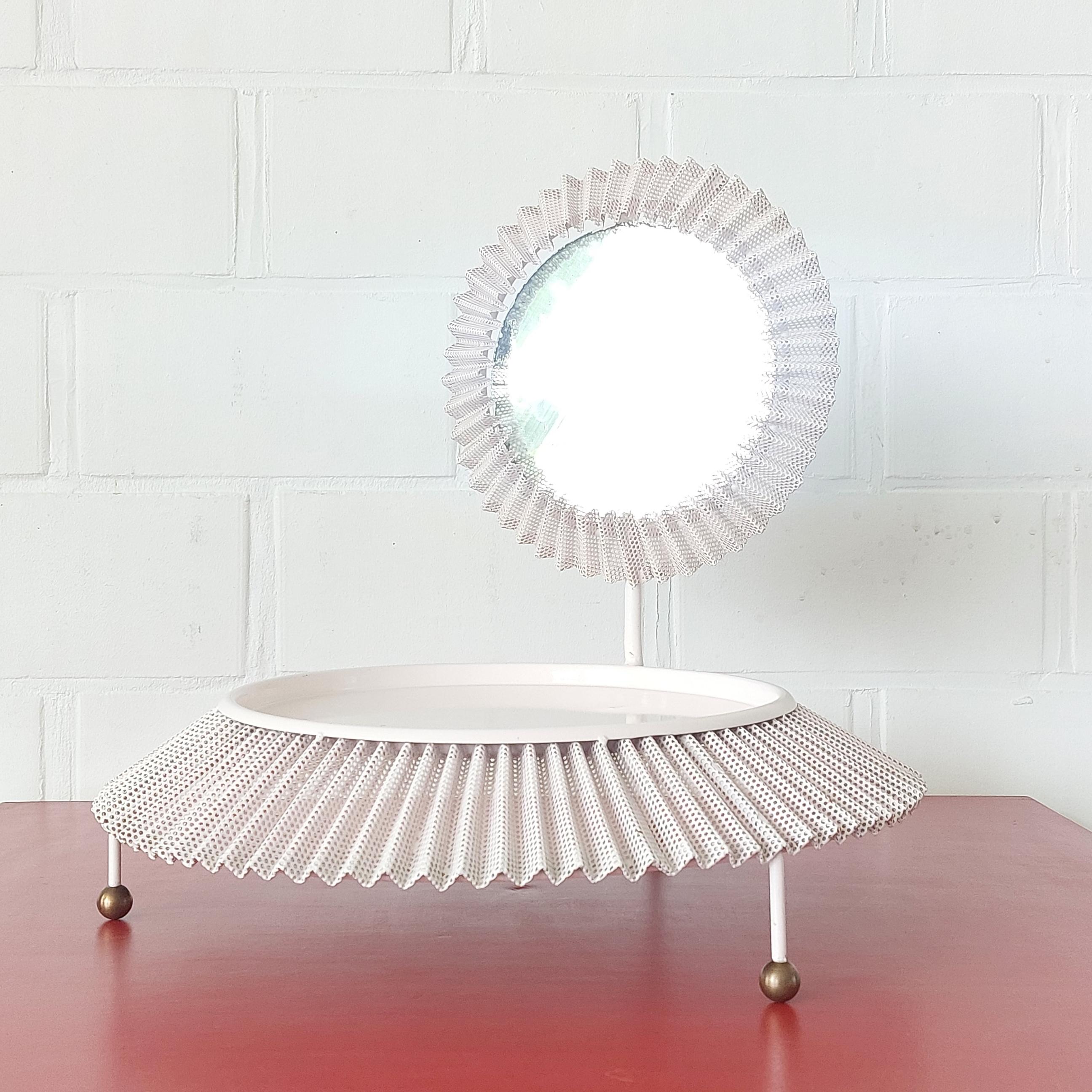 Modern Mathieu Mategot coiffeuse dressing table 1950s FRANCE For Sale