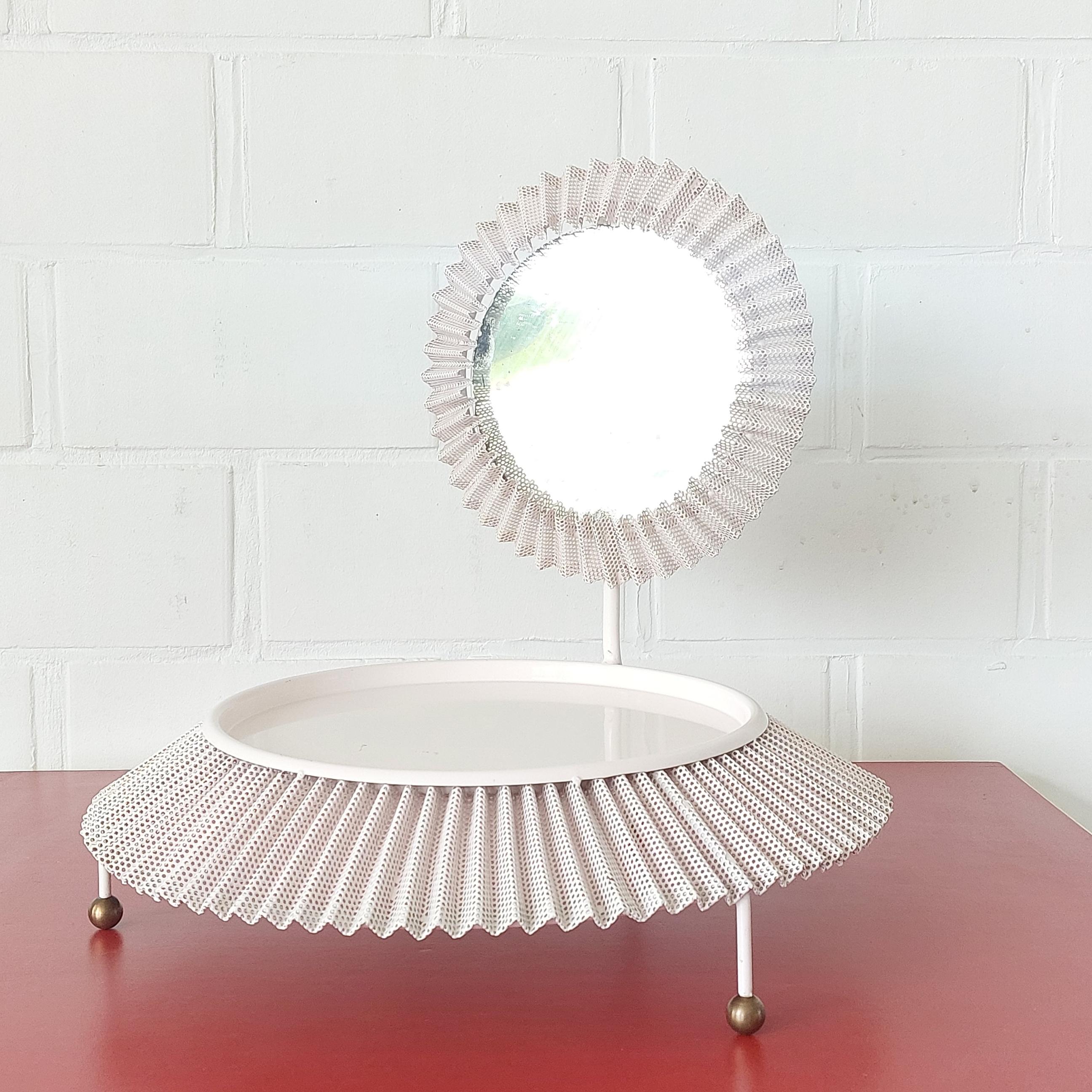 Mathieu Mategot coiffeuse dressing table 1950s FRANCE For Sale 2