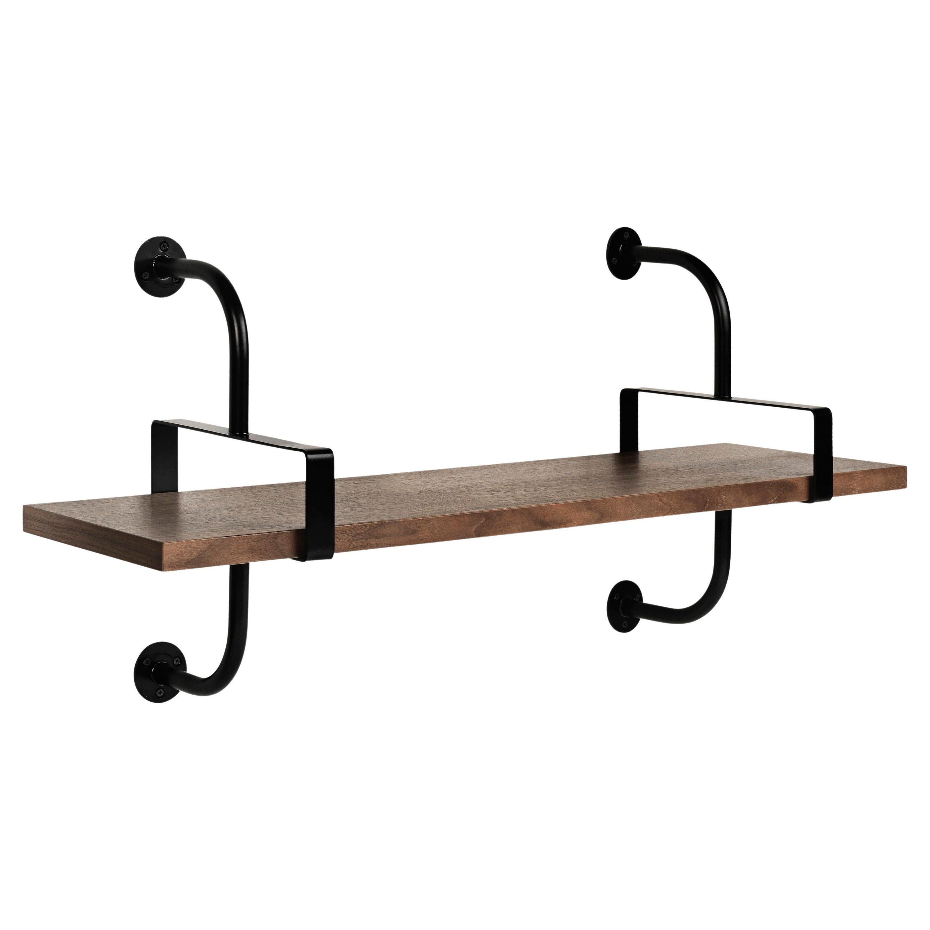 Mathieu Matégot 'Démon' Shelf for GUBI in American Walnut