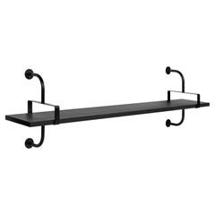 Mathieu Matégot 'Démon' Shelf for GUBI in Black Ash