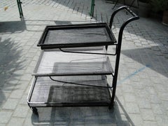 Mathieu Mategot  Demon Trolley for Artimeta France Carts Bar Desserte