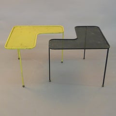 Mathieu Mategot, Domino Tables, by Les Ateliers Mategot, France 1950s