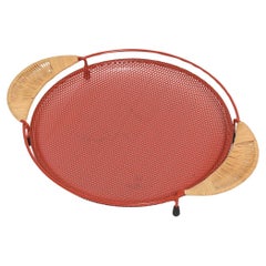 Mathieu Matégot Enameled Metal Tray 1950