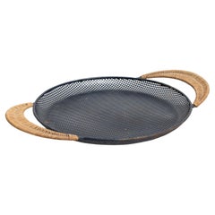 Used Mathieu Matégot Enameled Metal Tray, circa 1950
