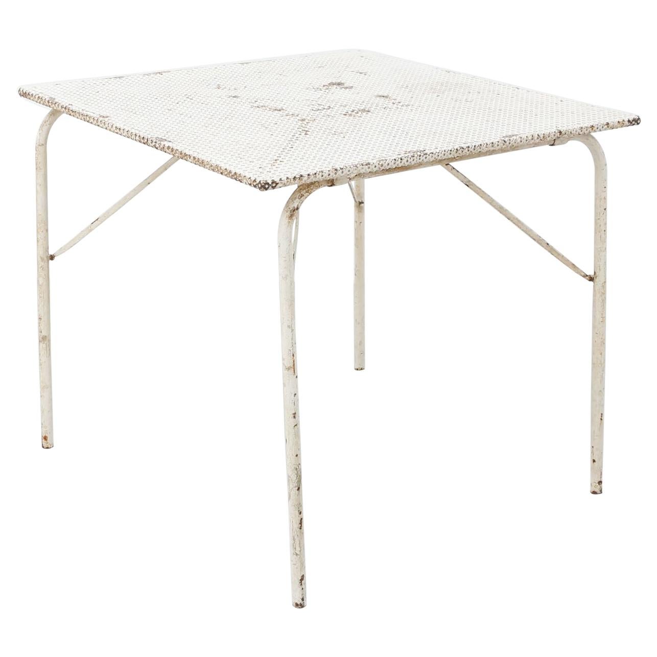 Mathieu Matégot Folding Garden Table, circa 1950