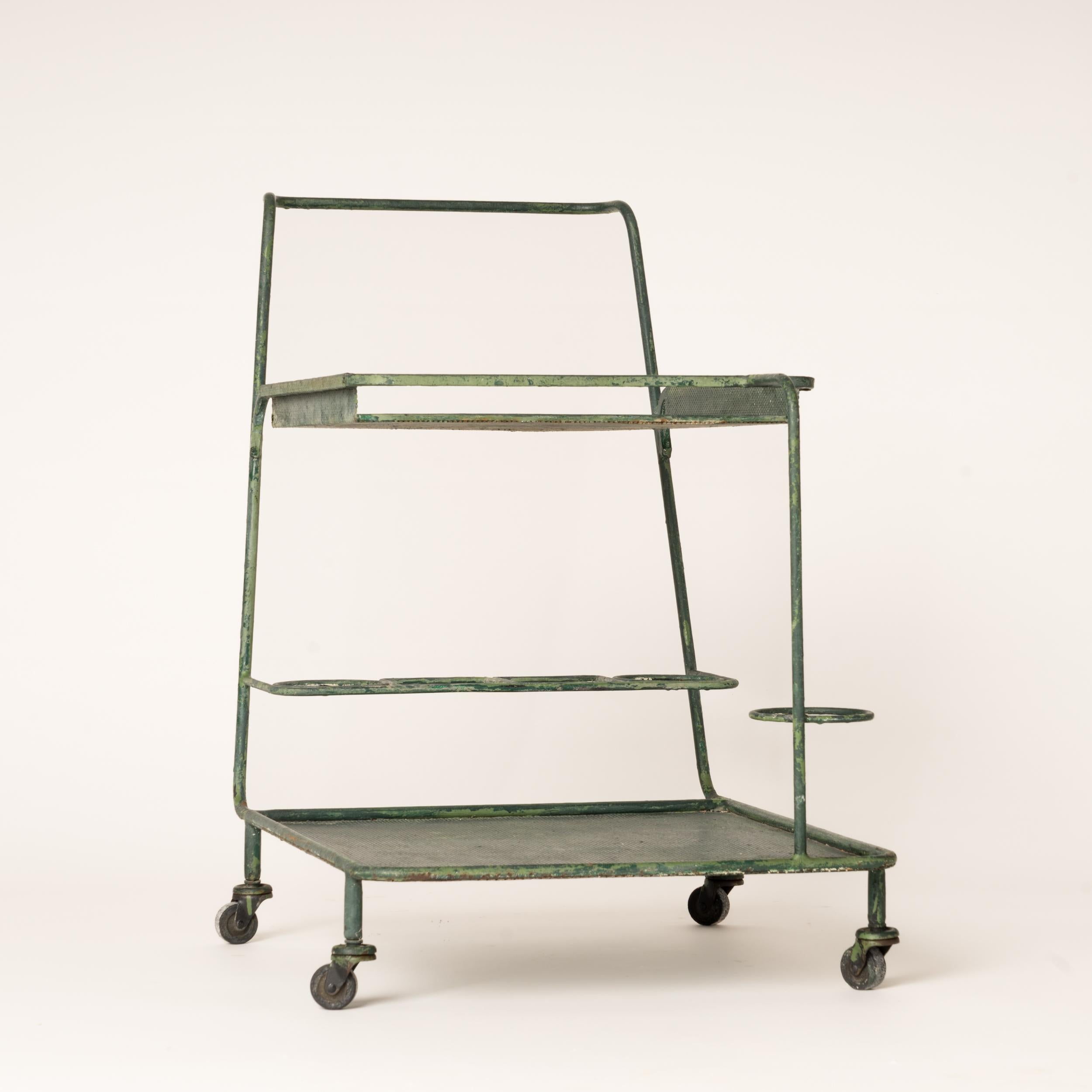 Mid-20th Century Mathieu Mategot Forest Green 