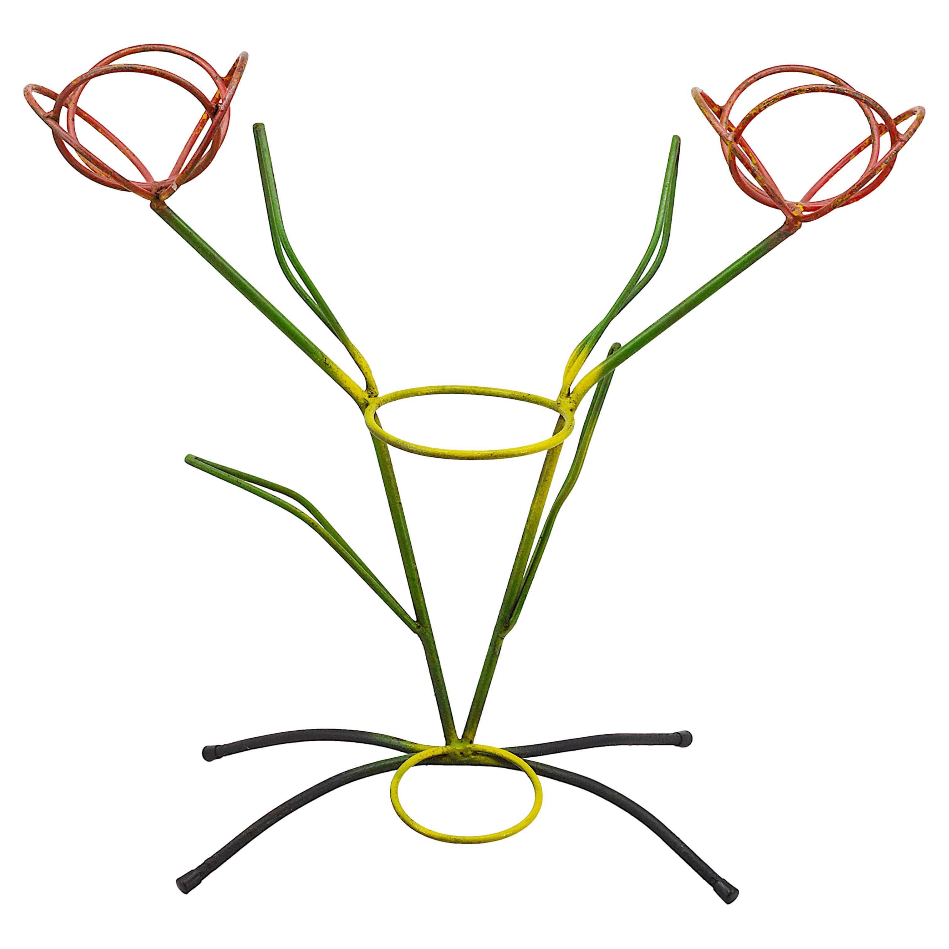 A. Mathieu MATEGOT - Piantana francese di metà secolo, anni '50